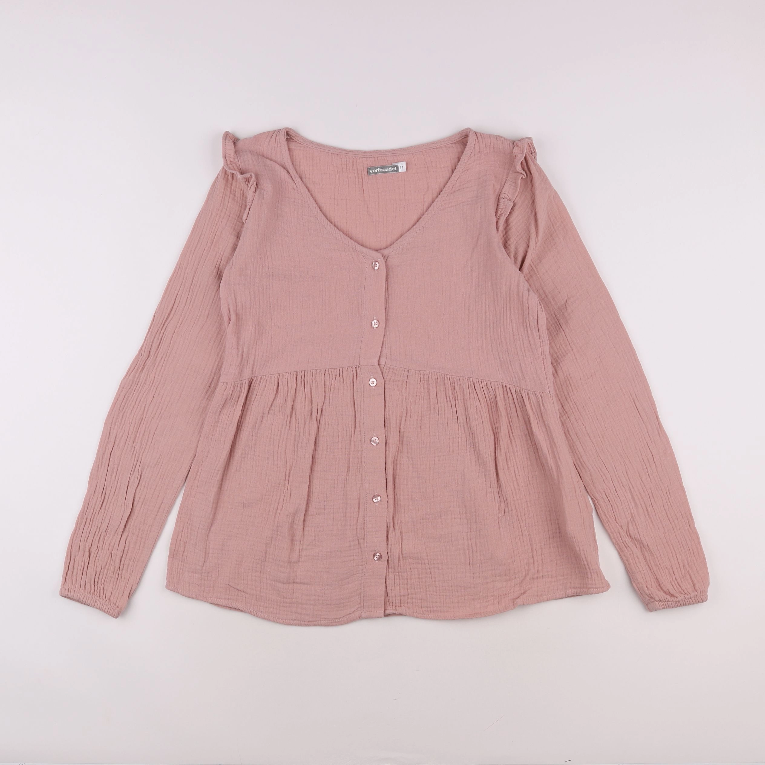 Vertbaudet - blouse grossesse rose - 34