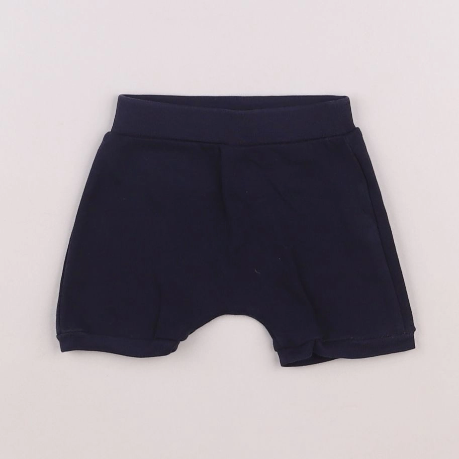 Absorba - short bleu - 6 mois