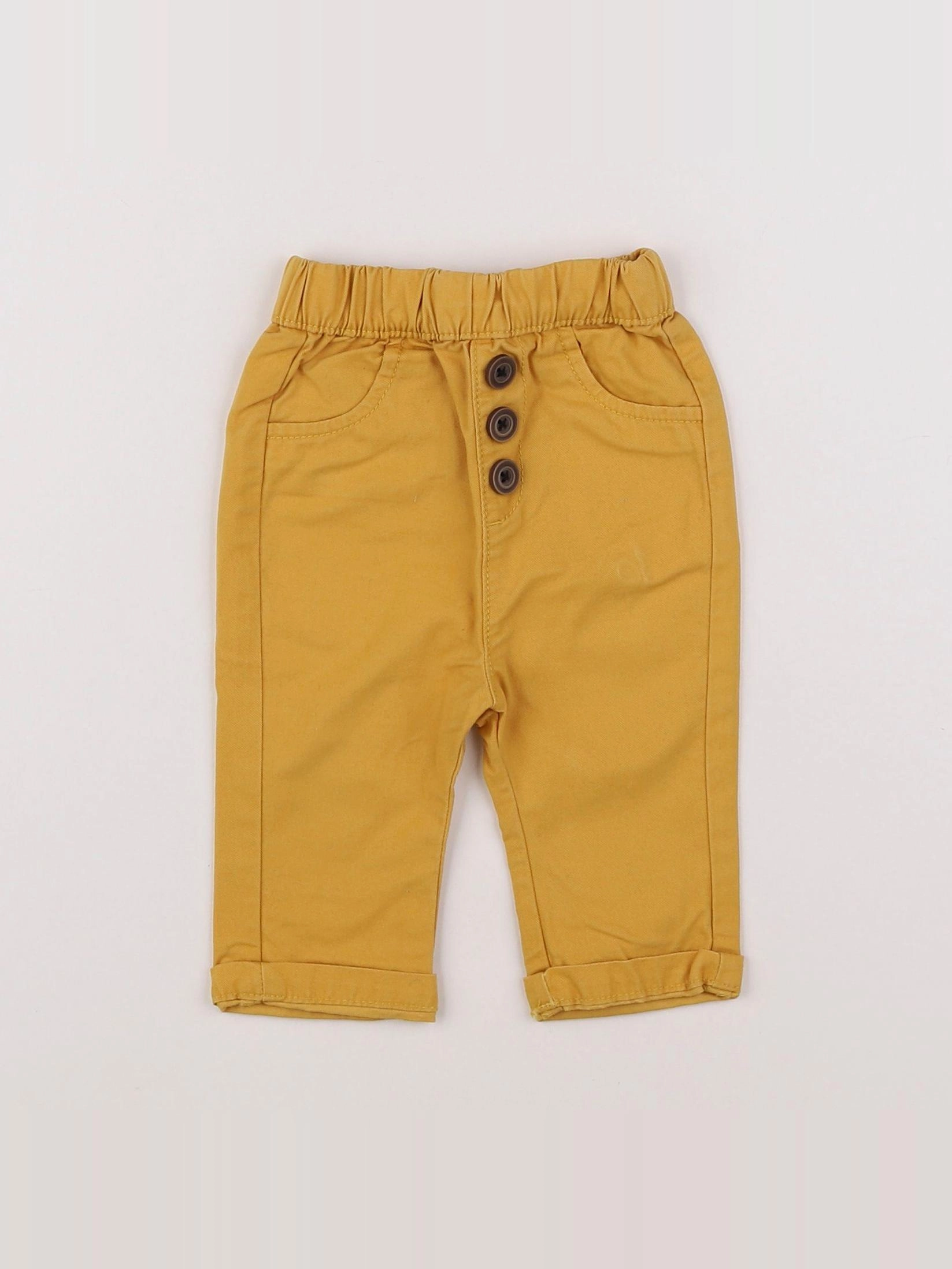 Tape à l'oeil - pantalon jaune - 3 mois