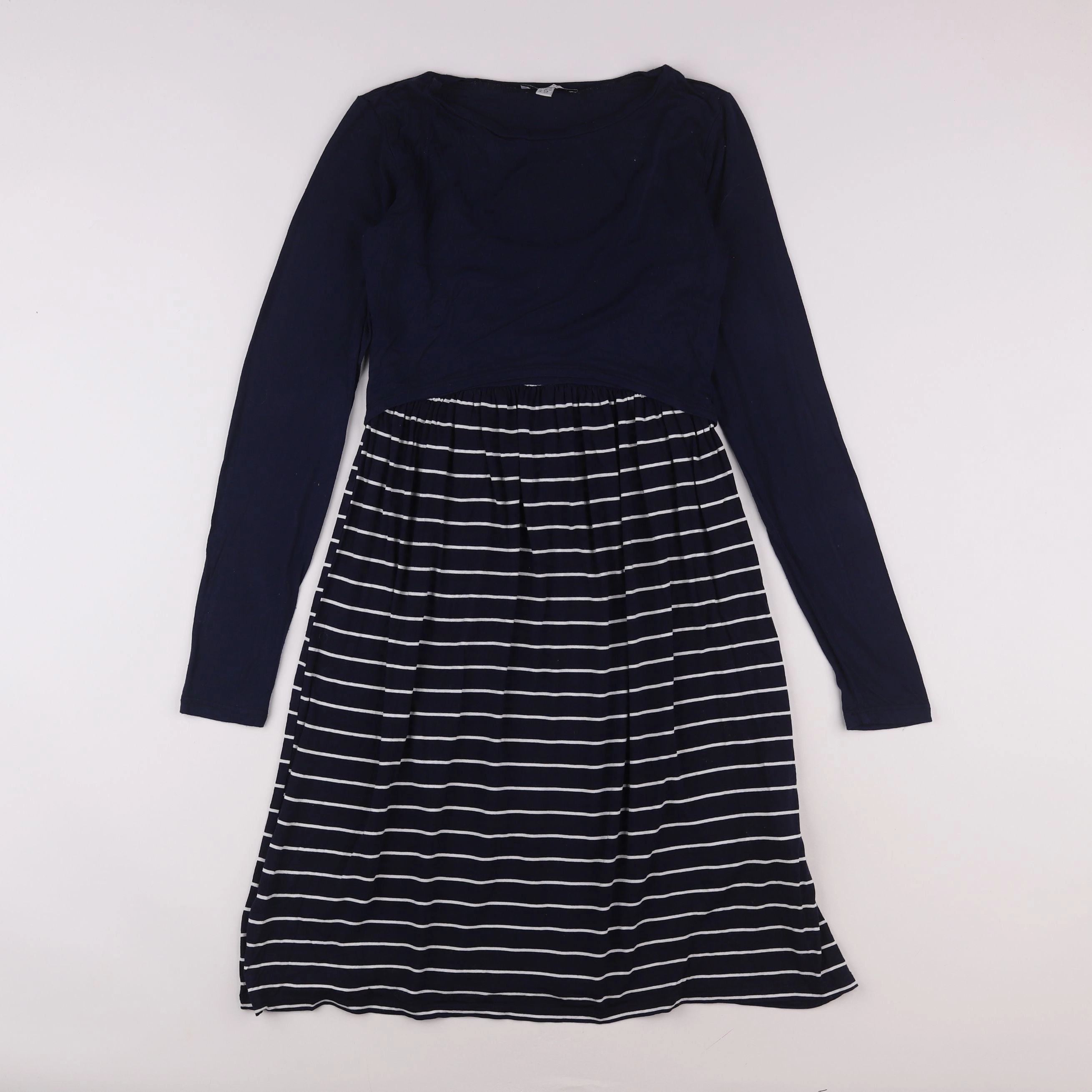 Envie de fraise - robe grossesse blanc, bleu - 34 à 36