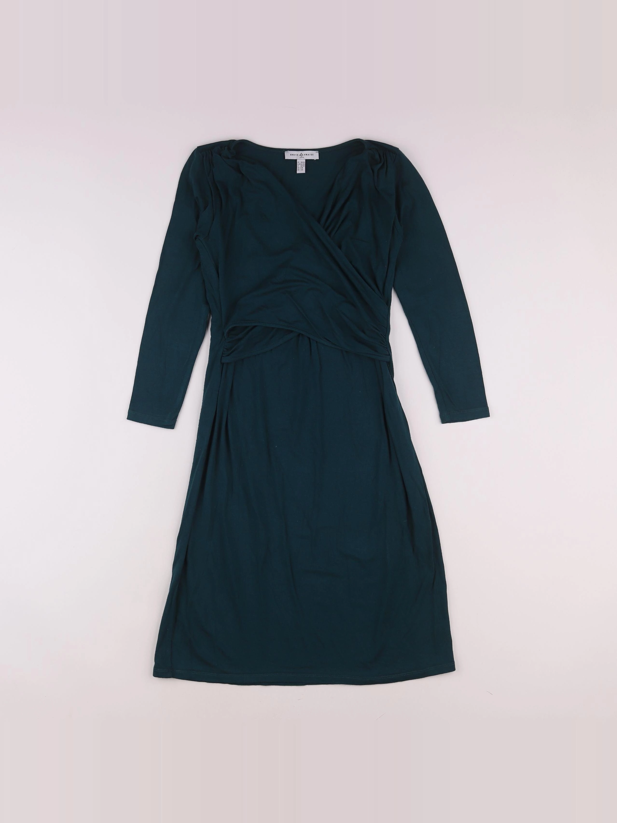 Envie de fraise - robe grossesse vert - 34 à 36