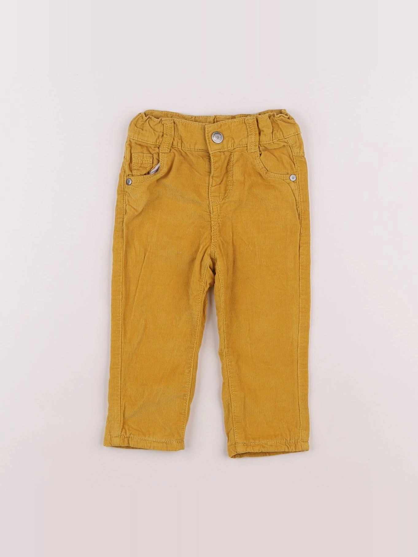Tape à l'oeil - pantalon jaune - 12 mois