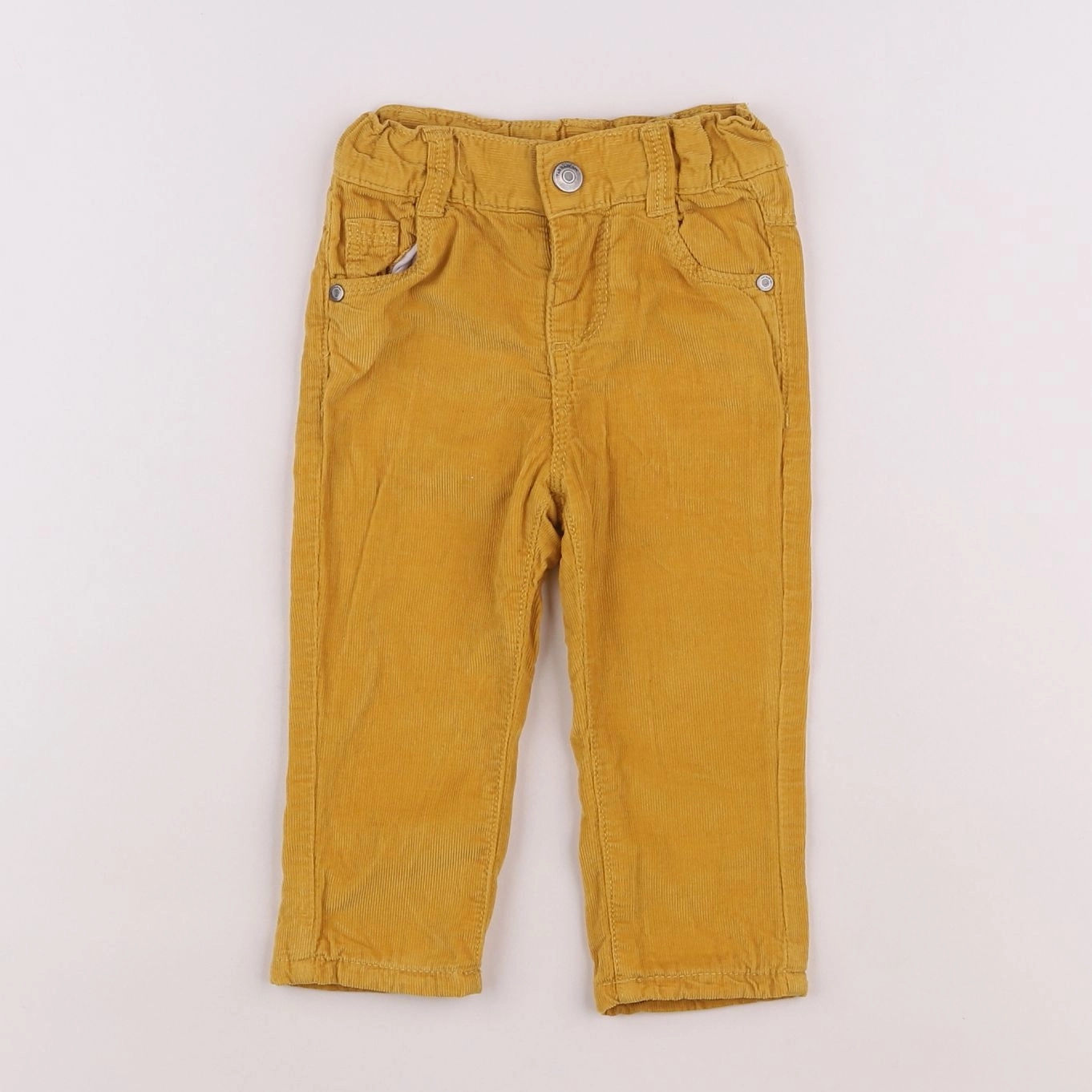 Tape à l'oeil - pantalon jaune - 12 mois