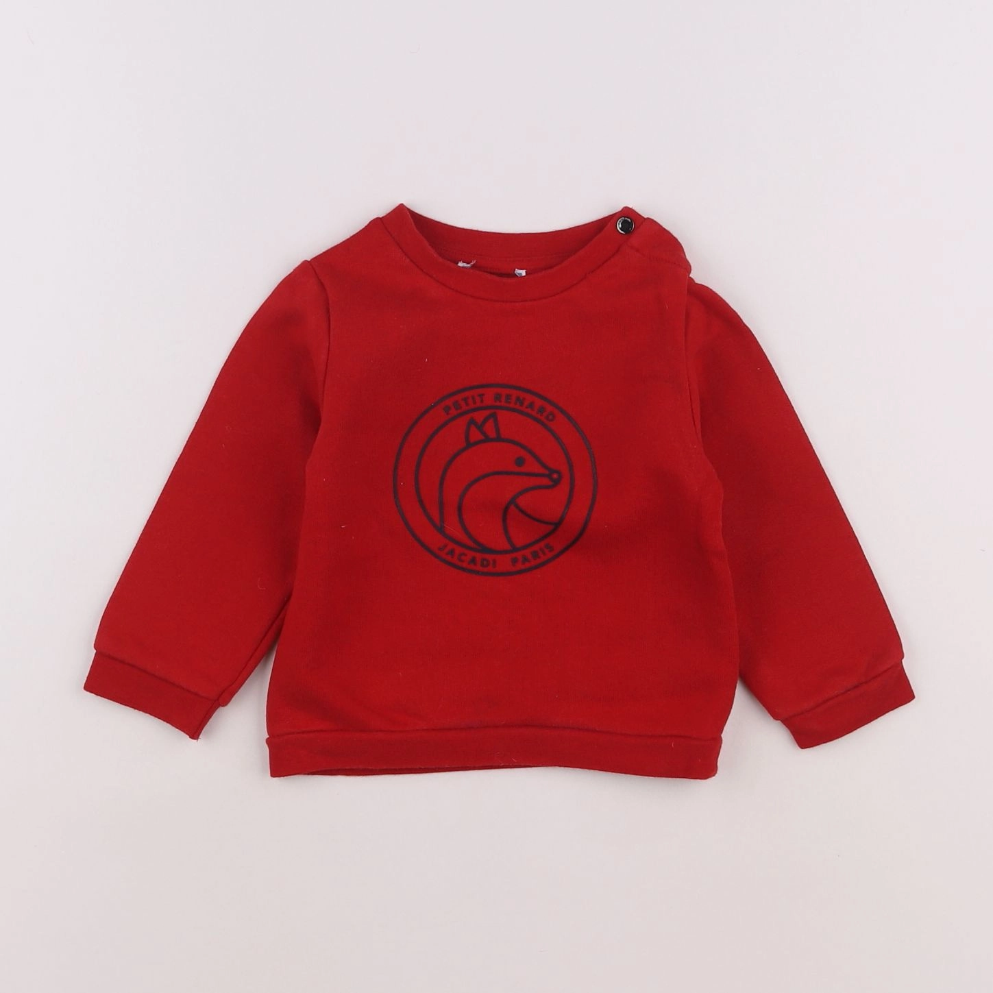 Jacadi - sweat rouge - 6 mois