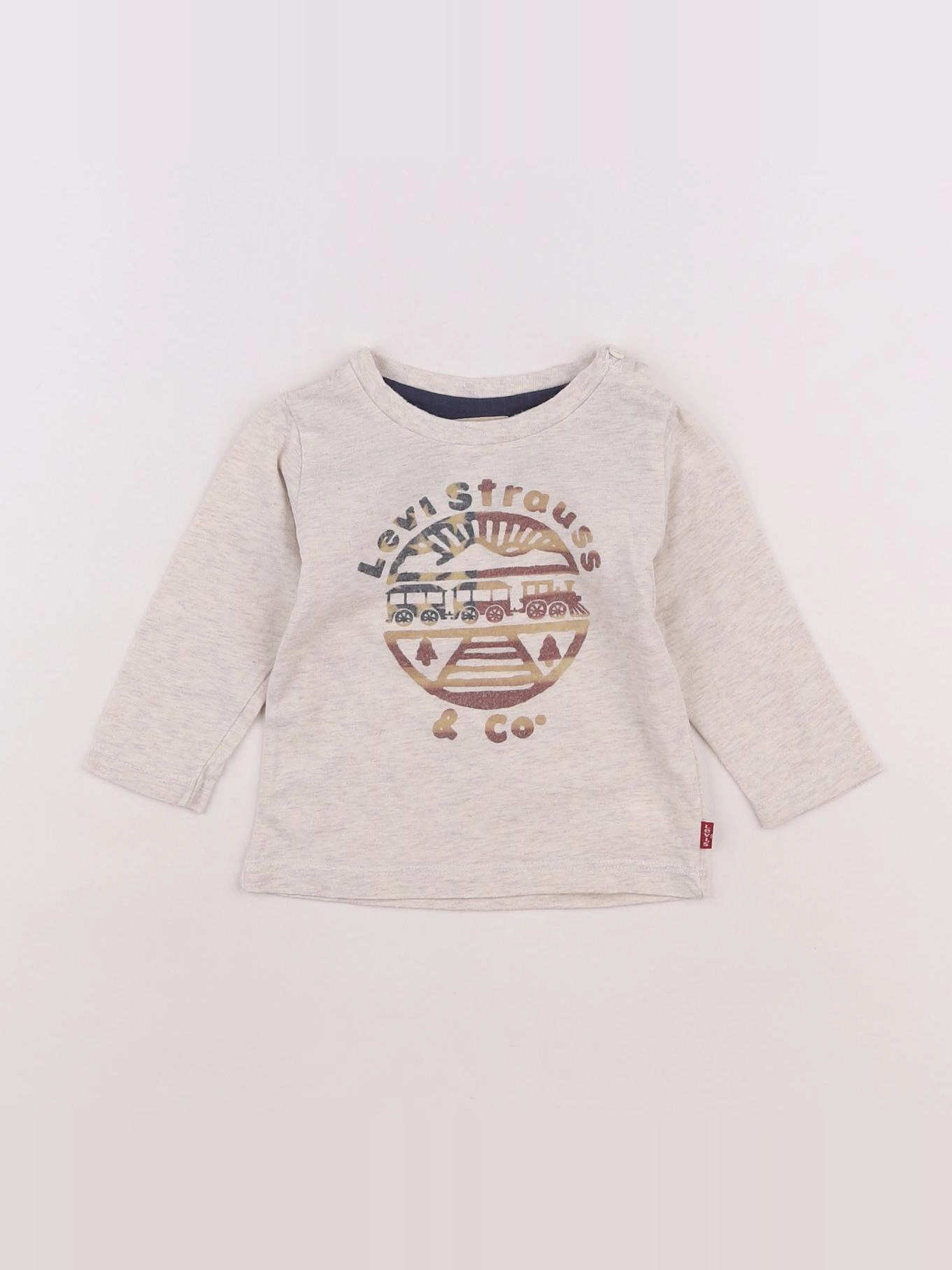 Levi's - tee-shirt beige - 12 mois
