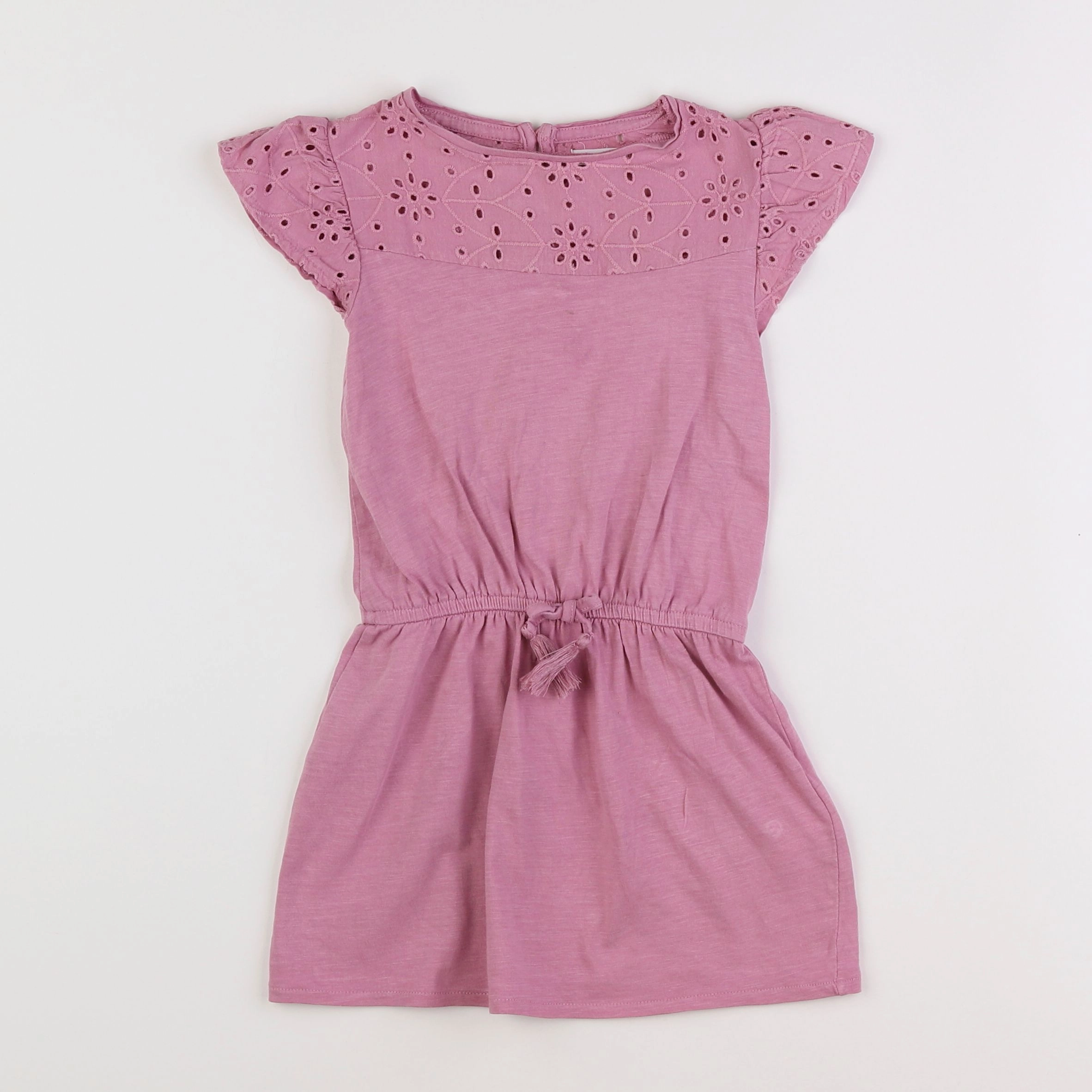 Vertbaudet - robe rose - 4 ans