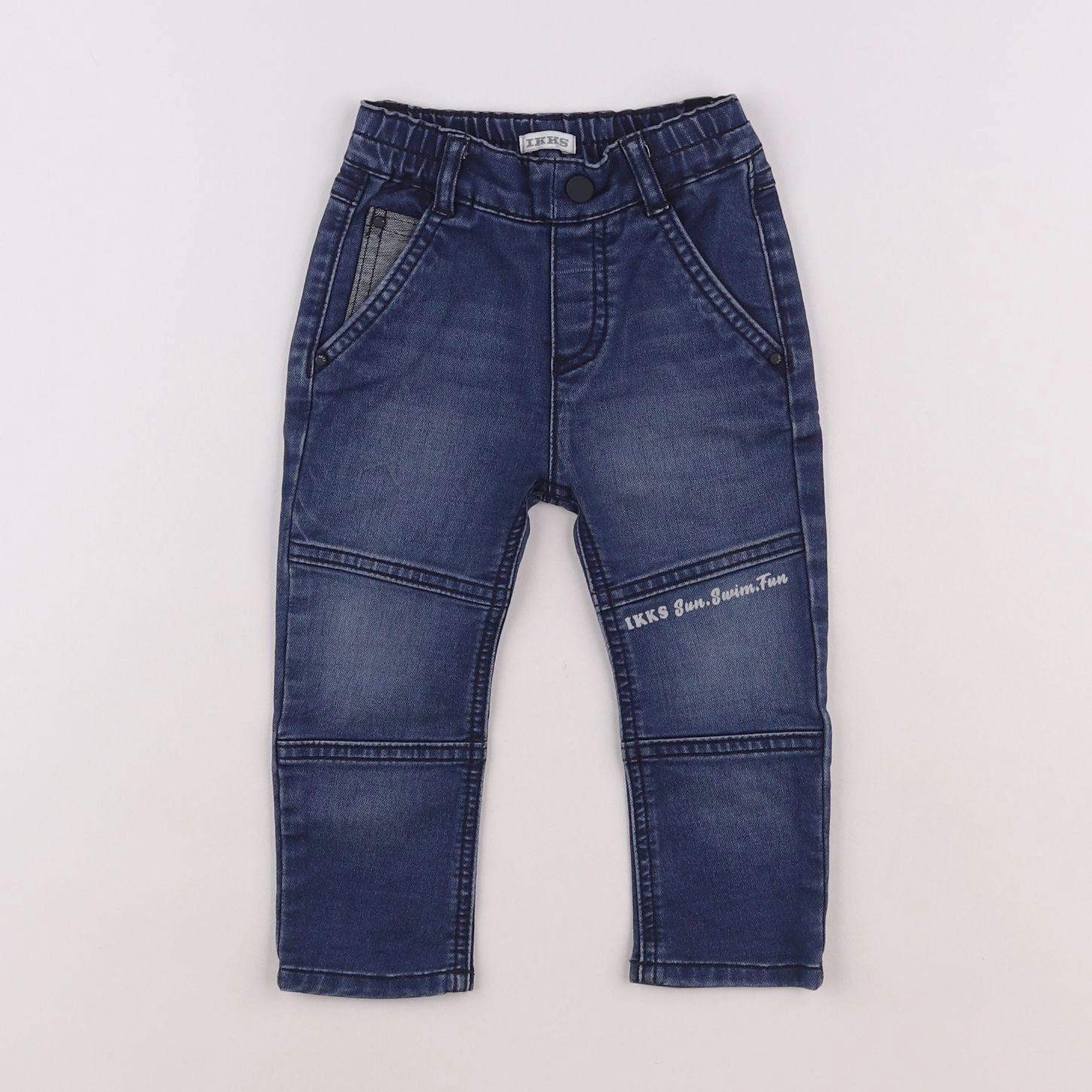 IKKS - jean bleu - 18 mois