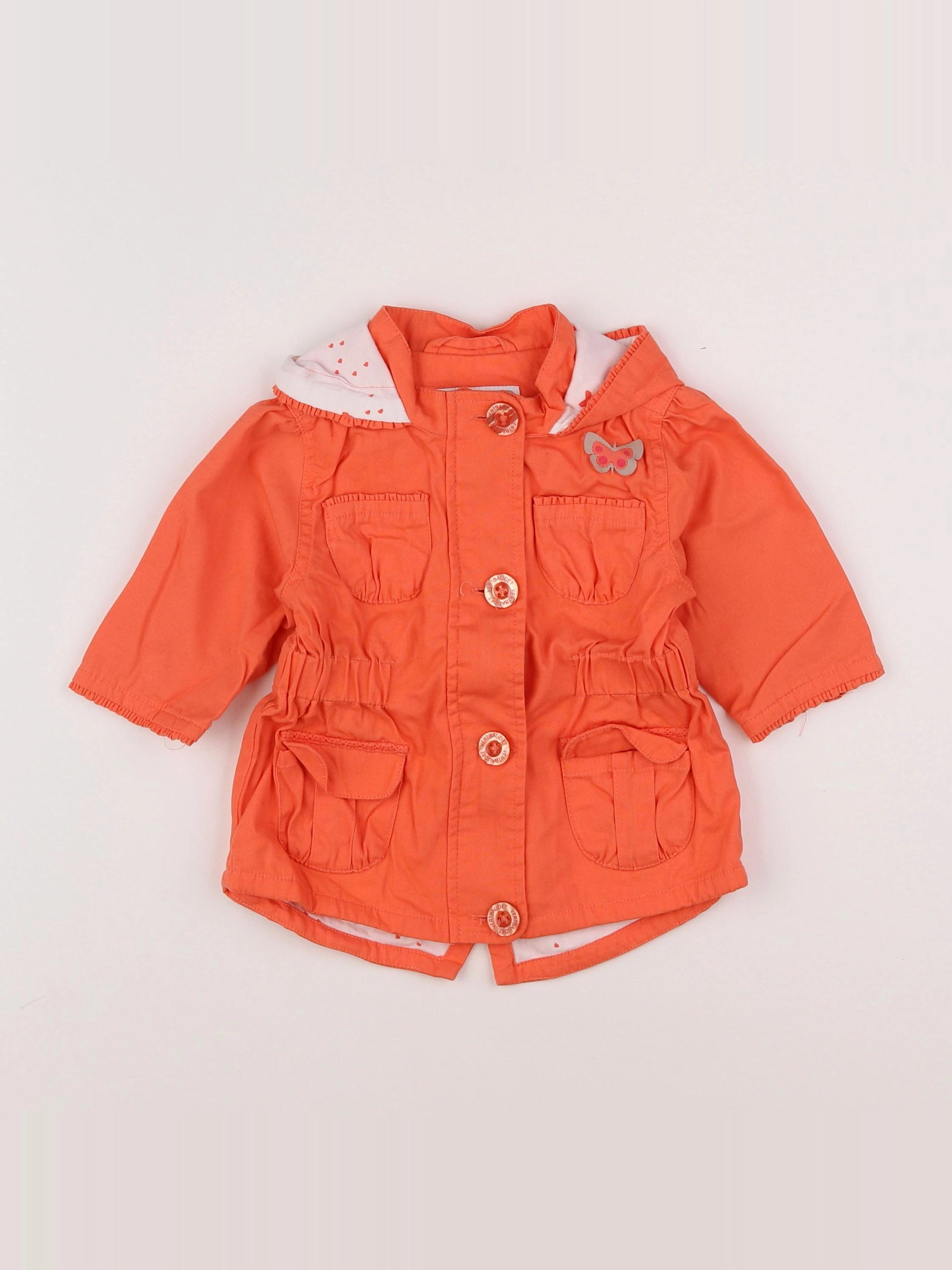 Vertbaudet - veste rose - 6 mois