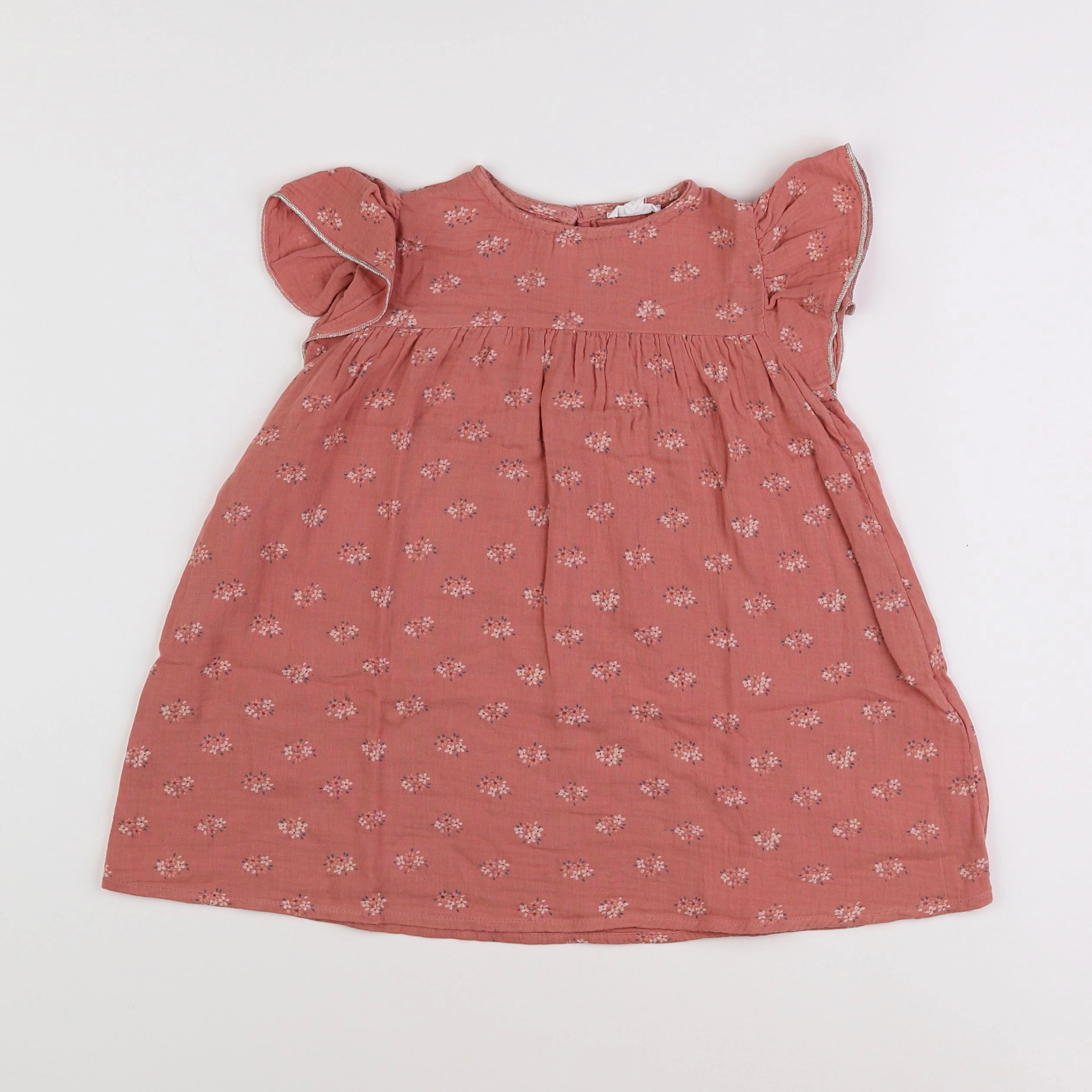 Vertbaudet - robe rose - 3 ans