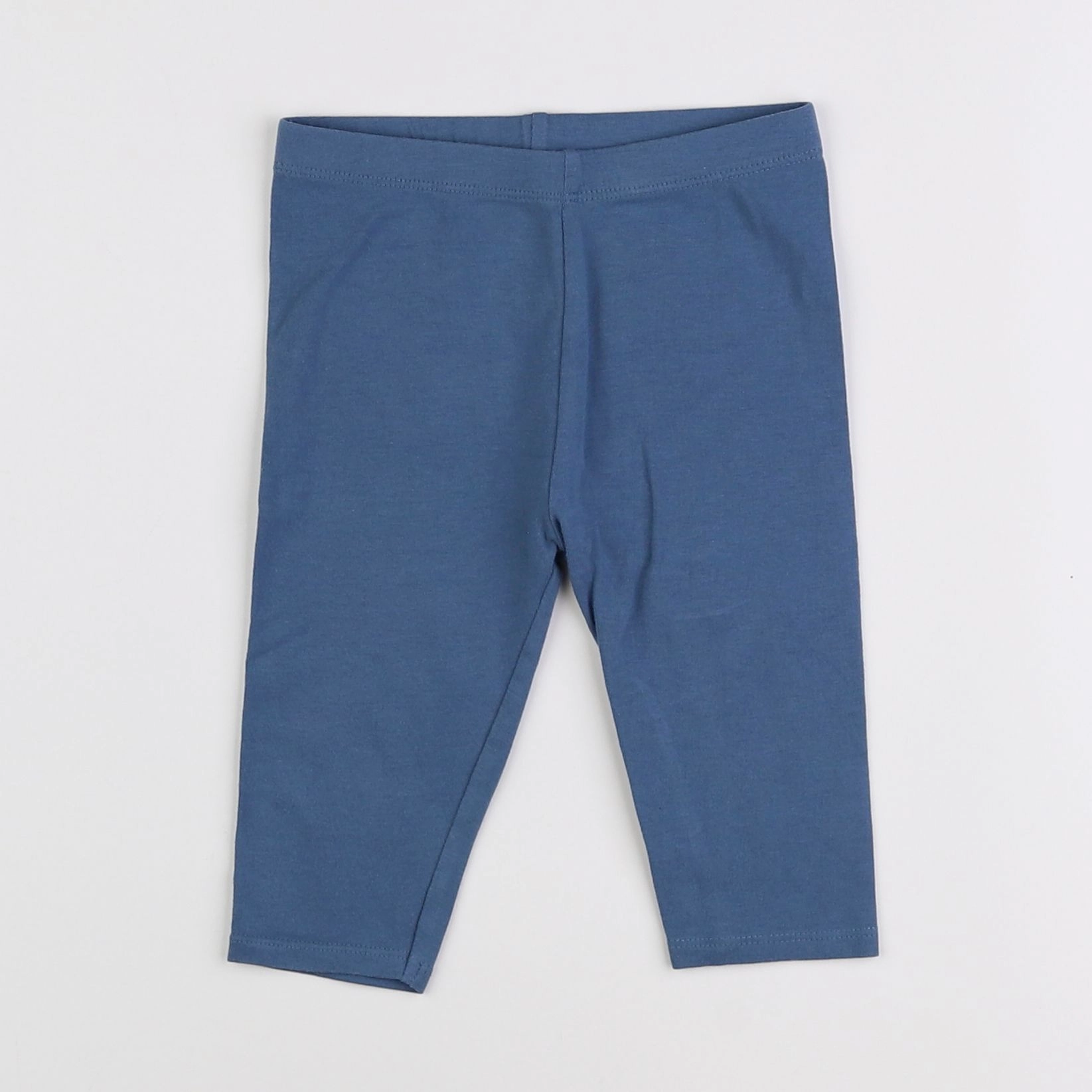 Vertbaudet - legging court bleu - 2 ans