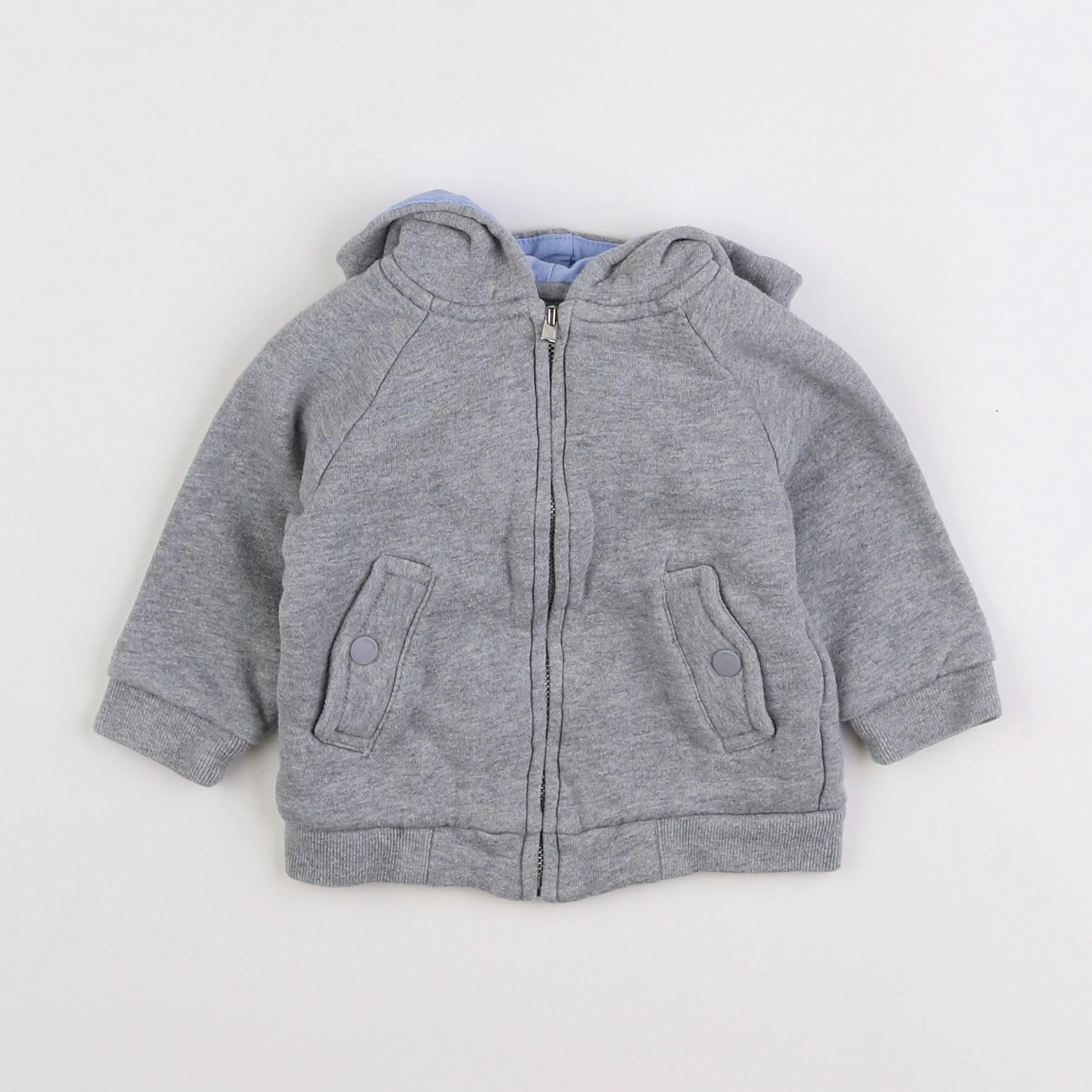 Jacadi - sweat gris - 12 mois