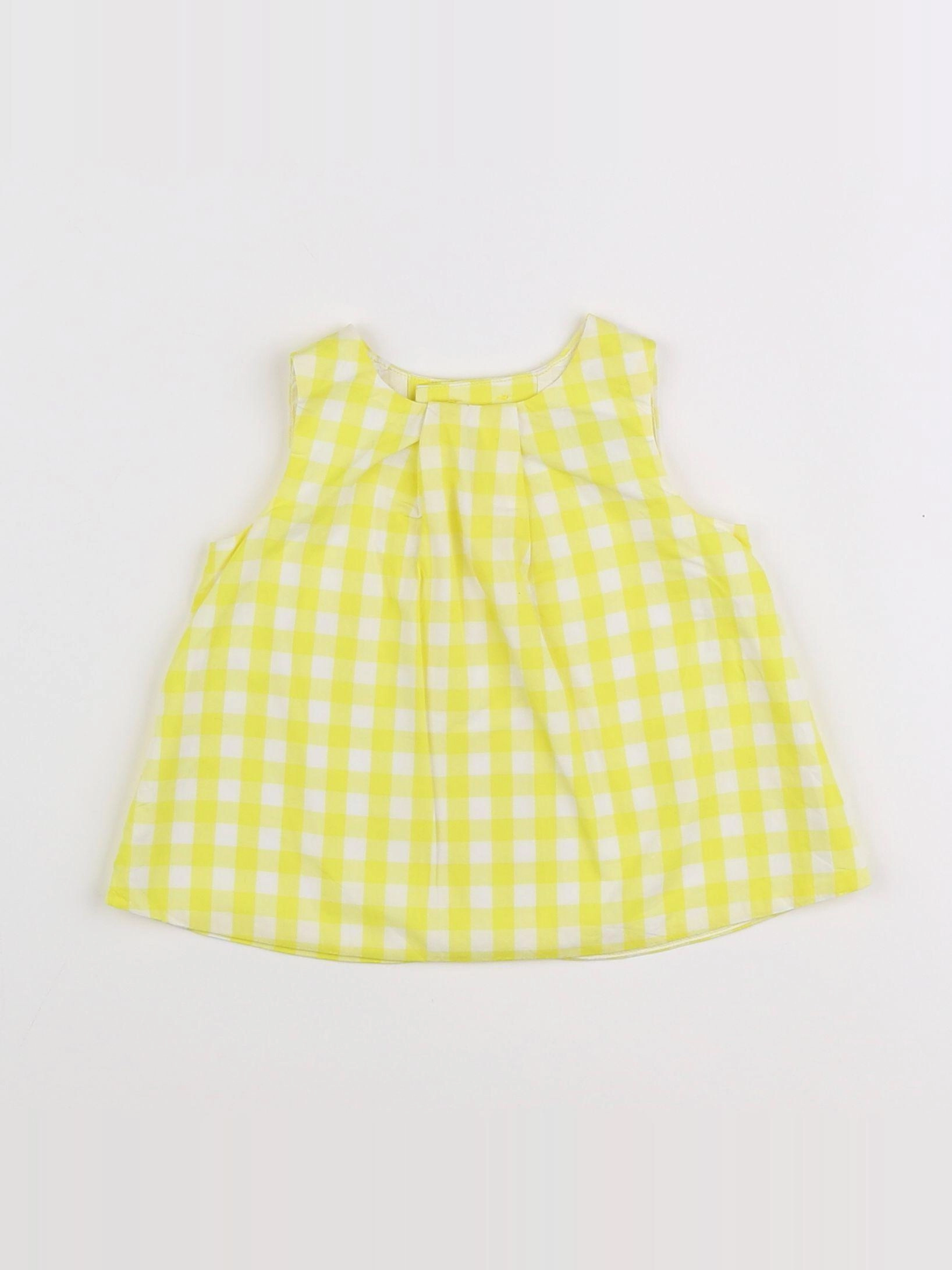 Jacadi - blouse blanc, jaune - 6 mois