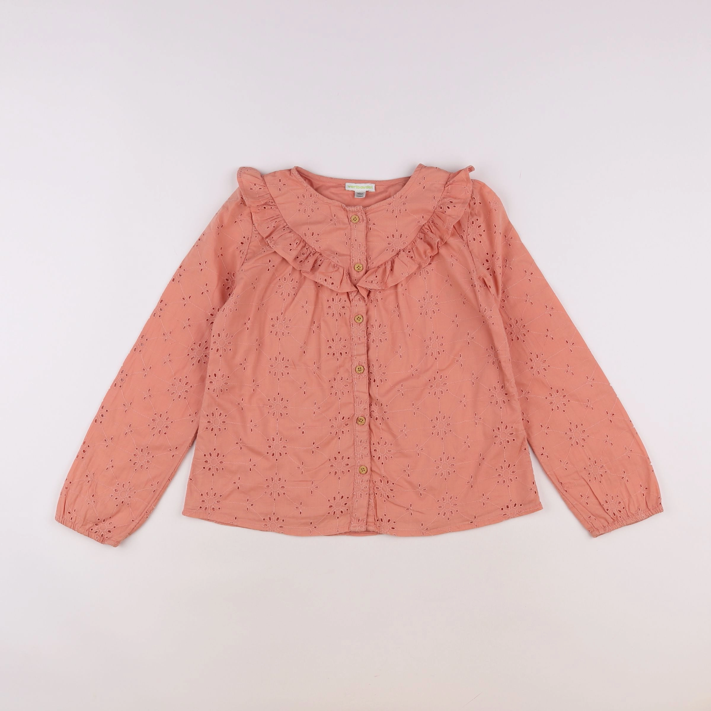 Vertbaudet - blouse rose - 10 ans