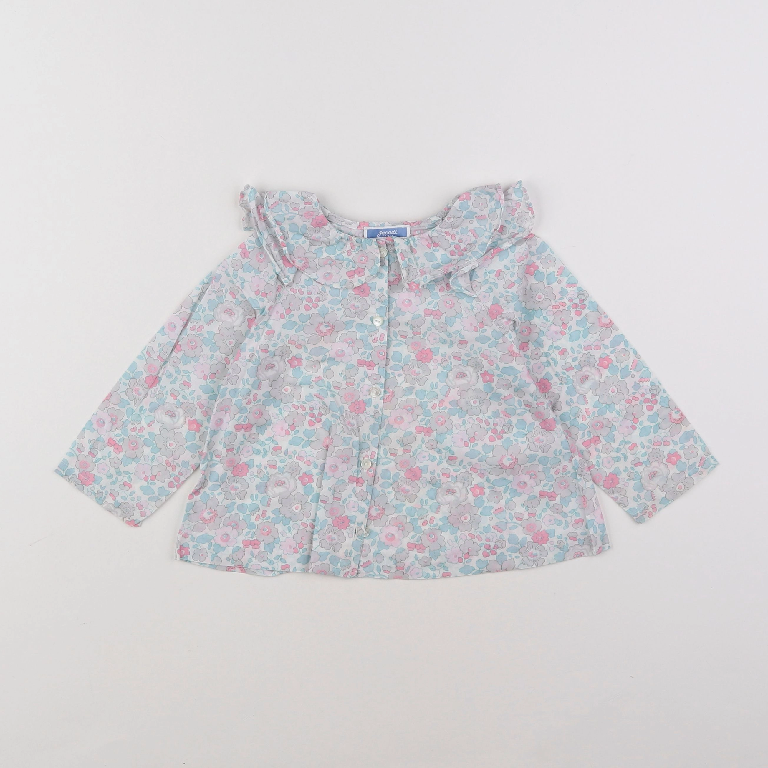 Jacadi - blouse liberty multicolore - 18 mois
