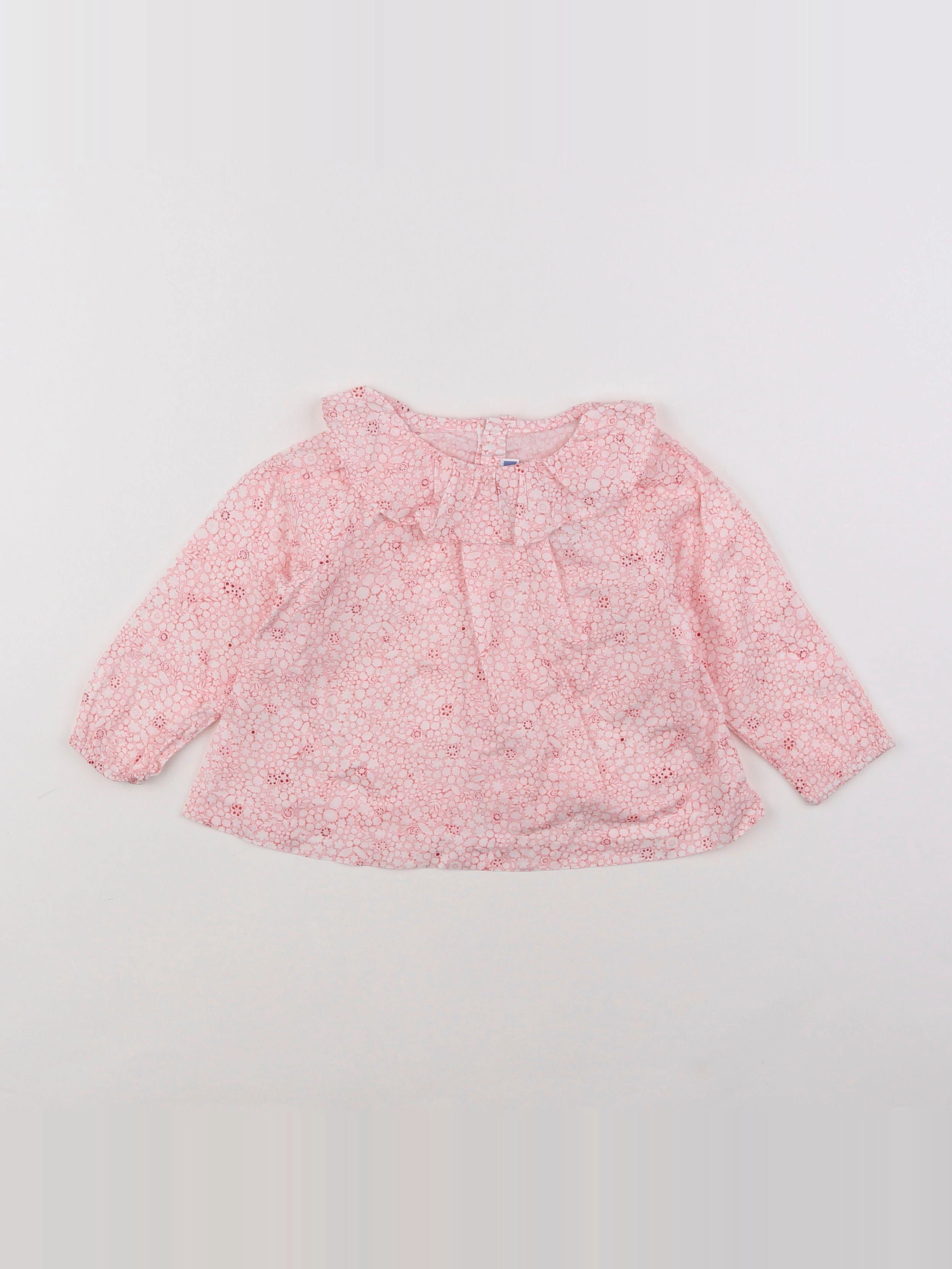 Jacadi - blouse liberty rose - 18 mois