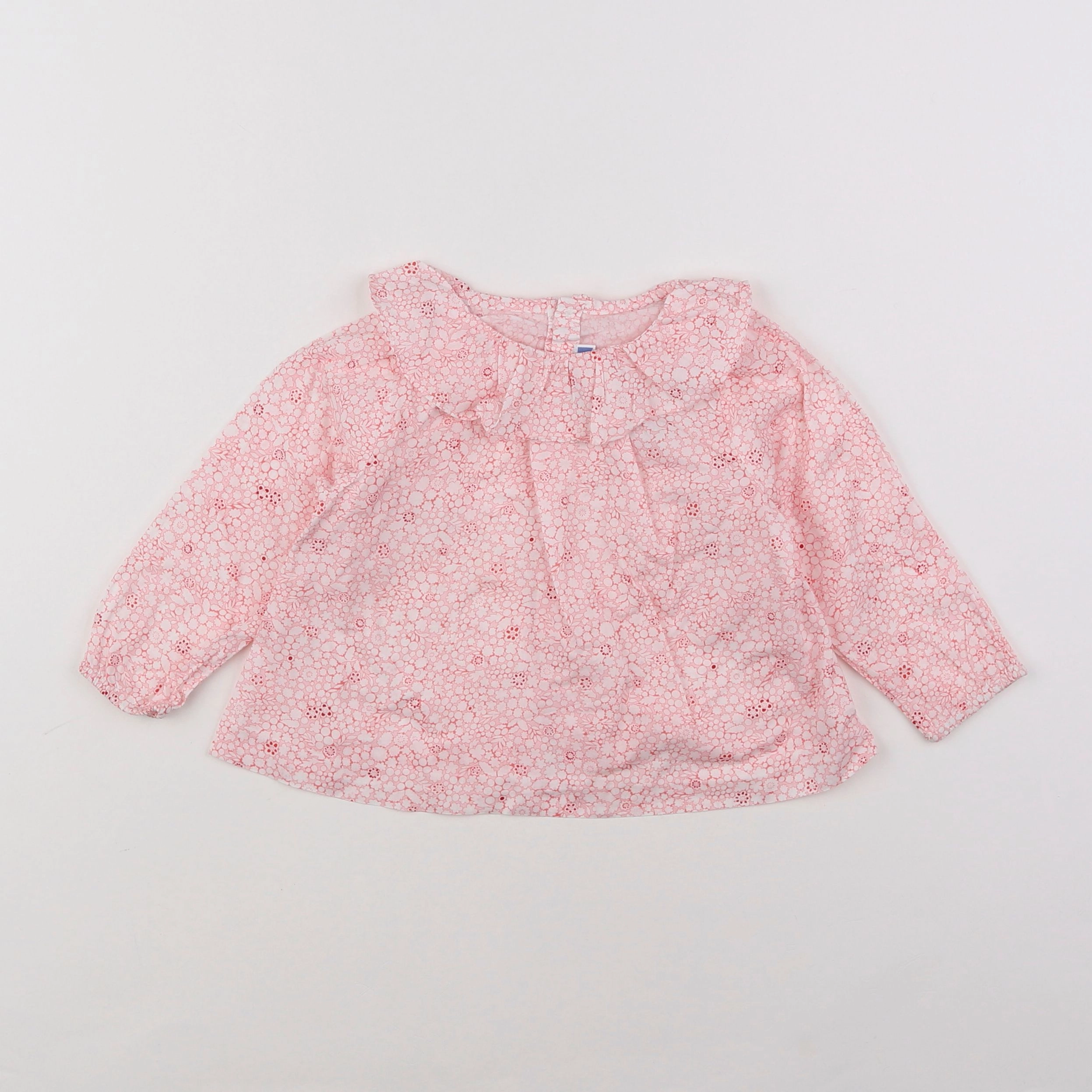 Jacadi - blouse liberty rose - 18 mois