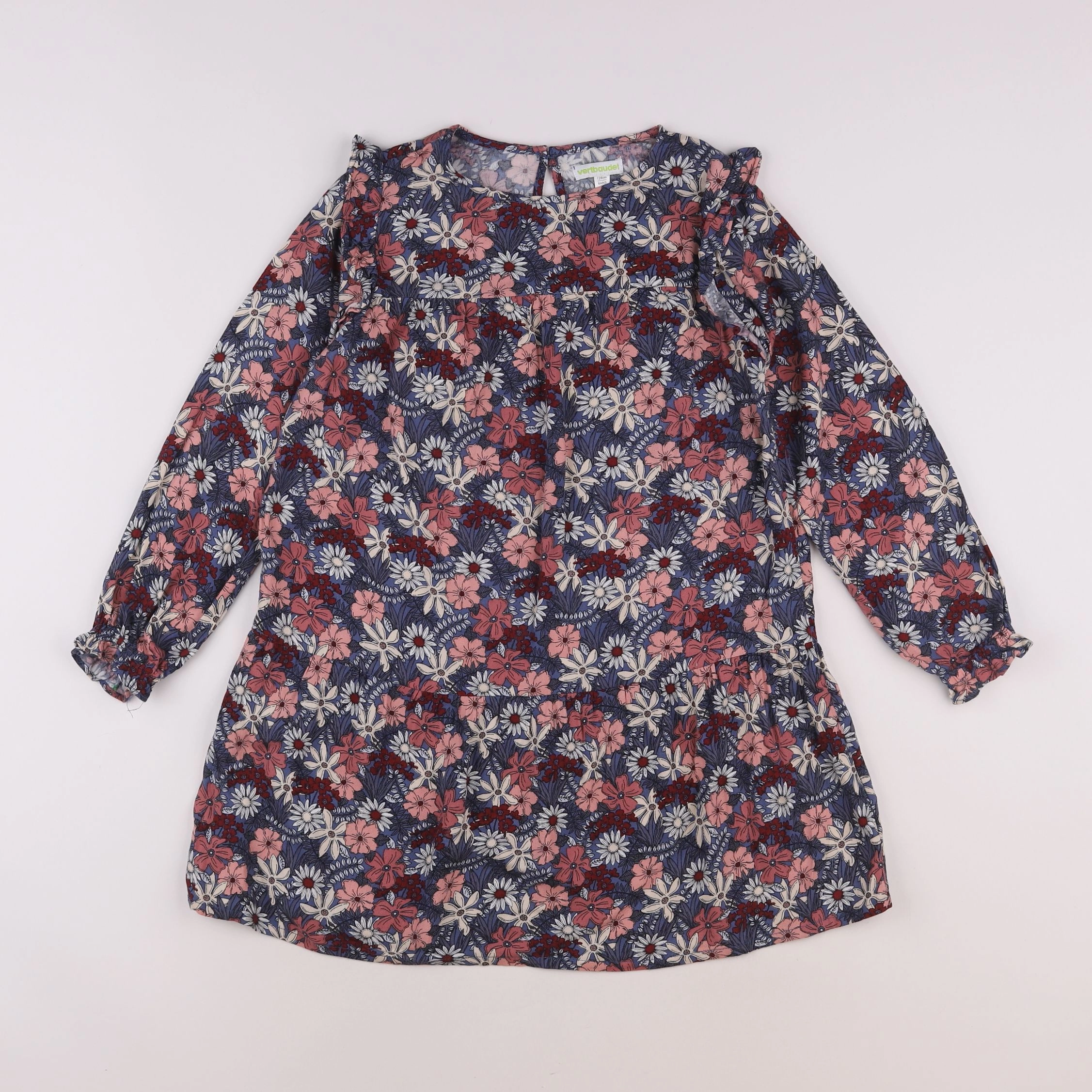 Vertbaudet - robe rose - 8 ans
