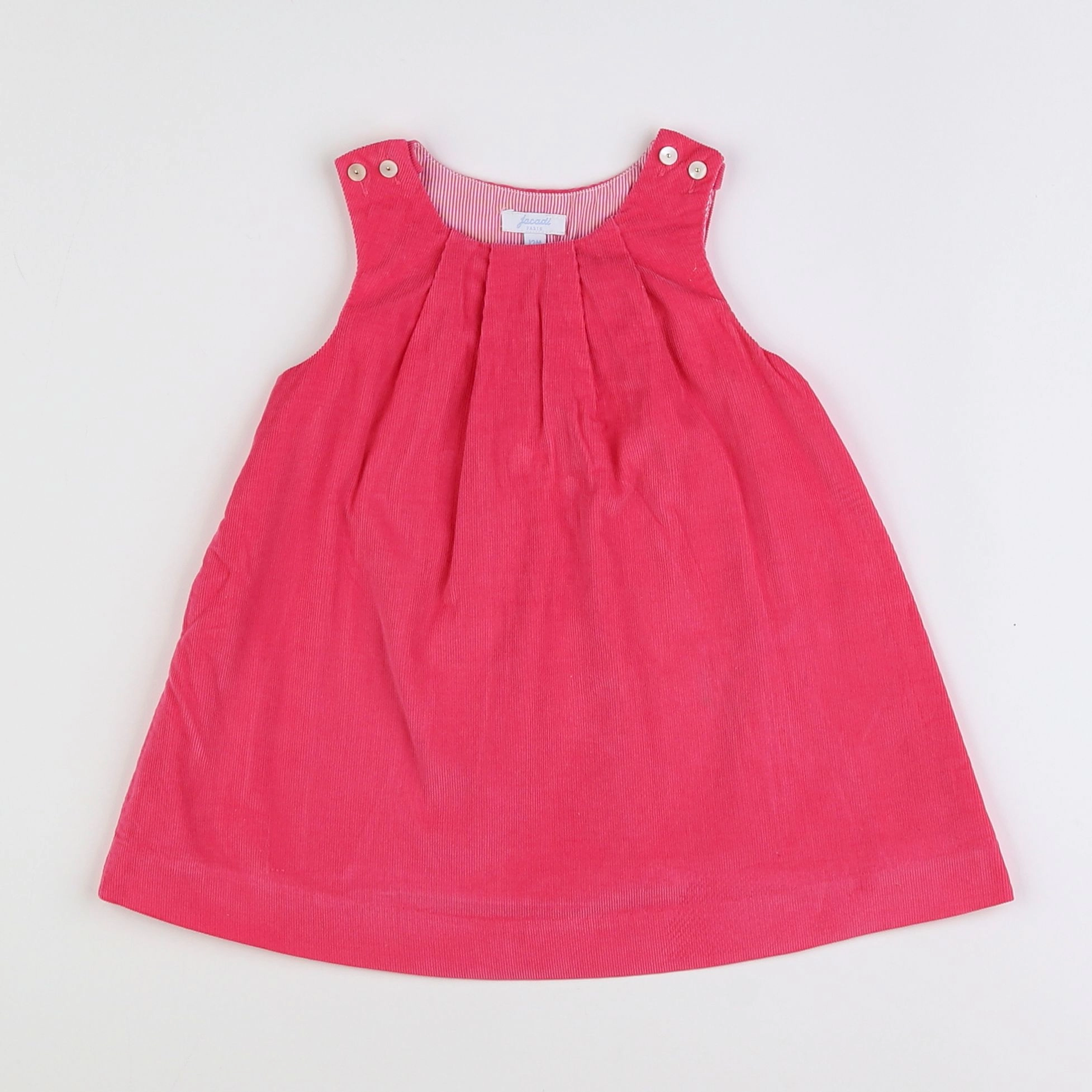 Jacadi - robe rose - 12 mois