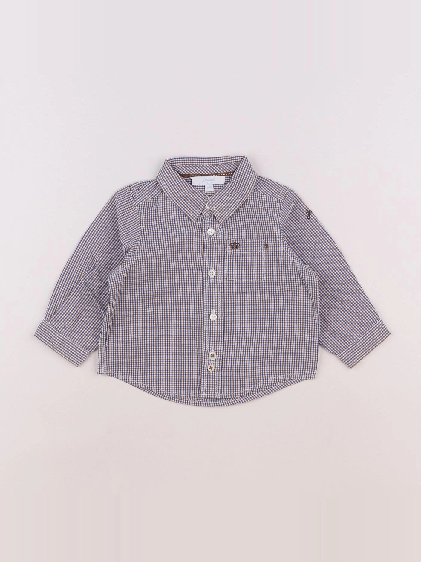 Jacadi - chemise marron - 6 mois