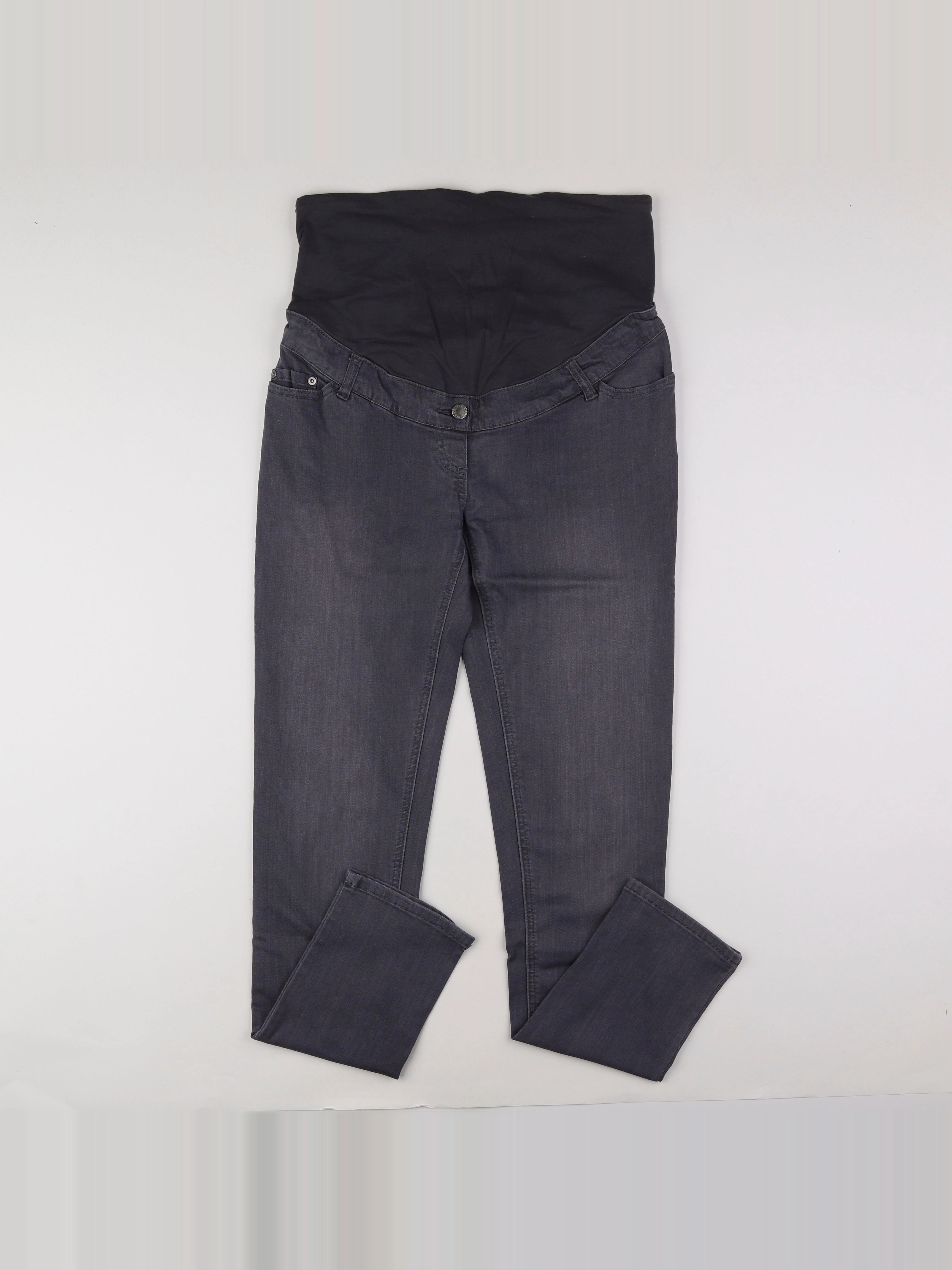 Vertbaudet - jean grossesse gris - 44