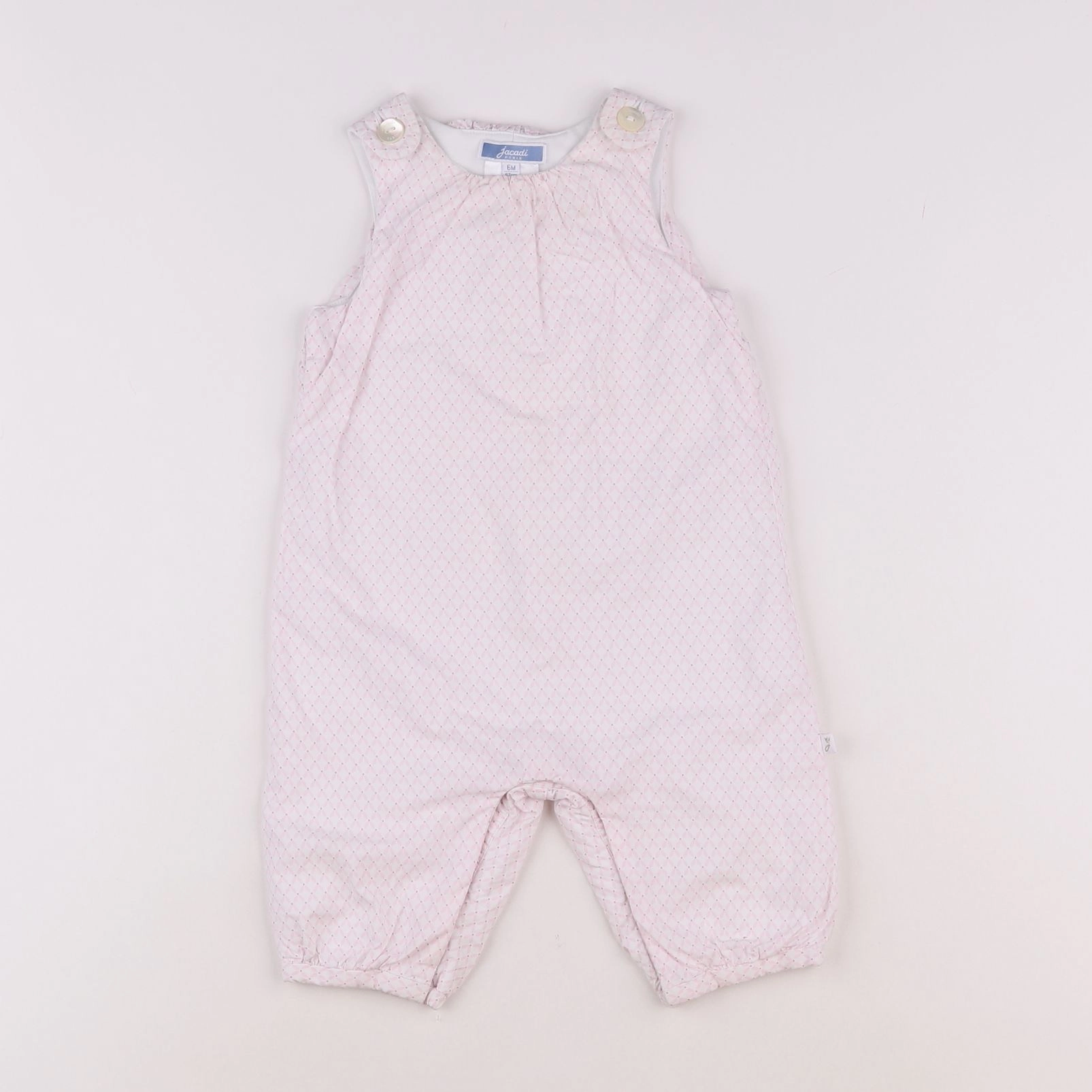 Jacadi - combinaison rose - 6 mois