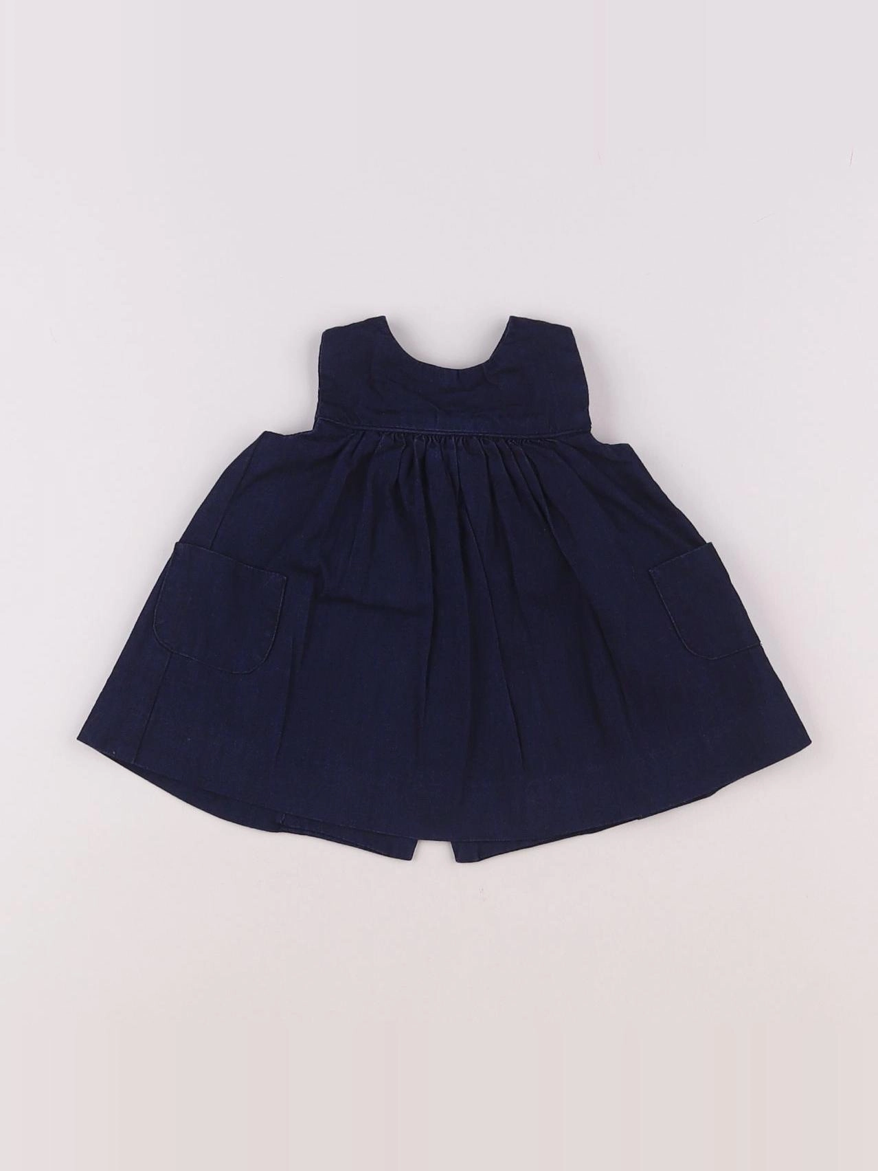 Jacadi - robe bleu - 1 mois