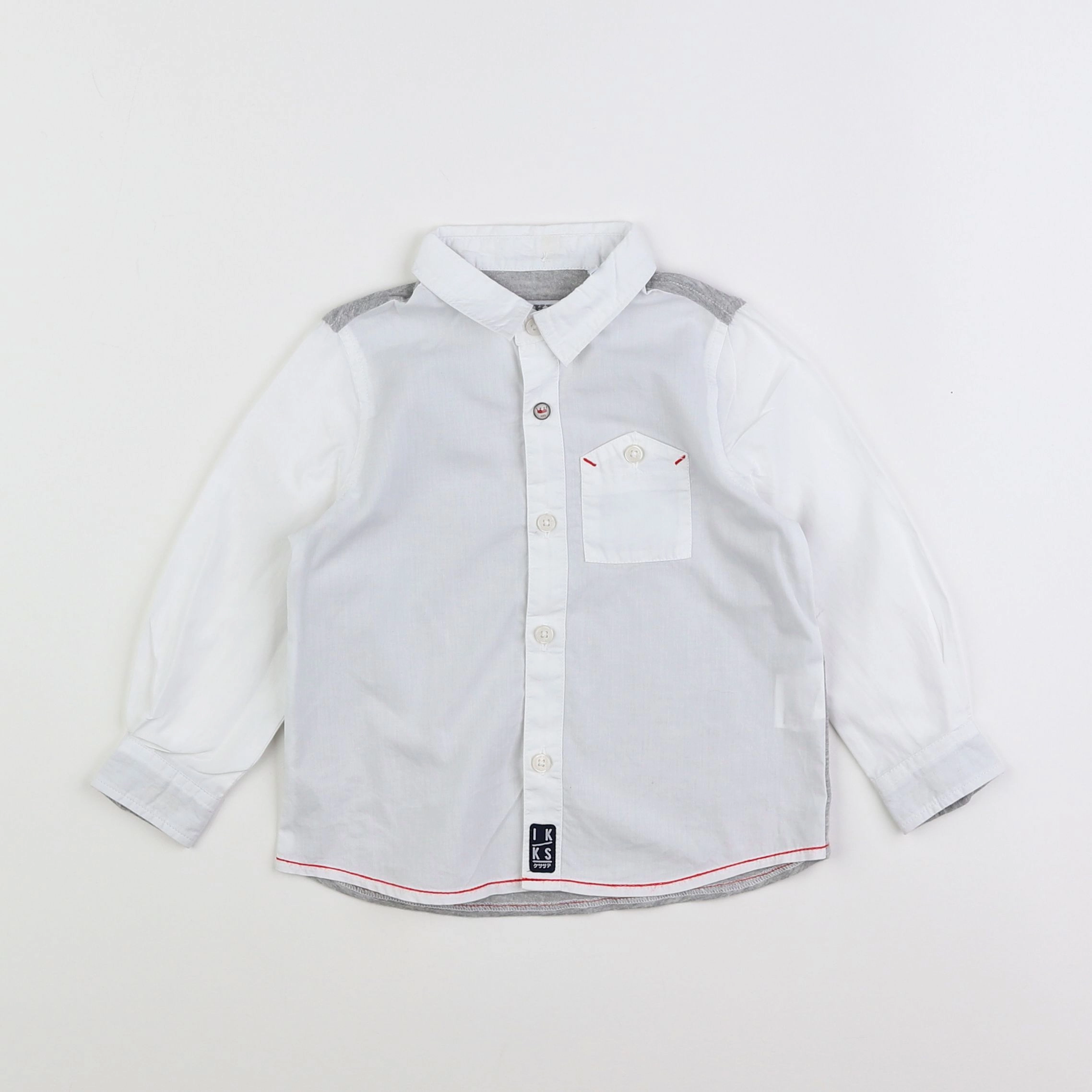 IKKS - chemise blanc - 18 mois