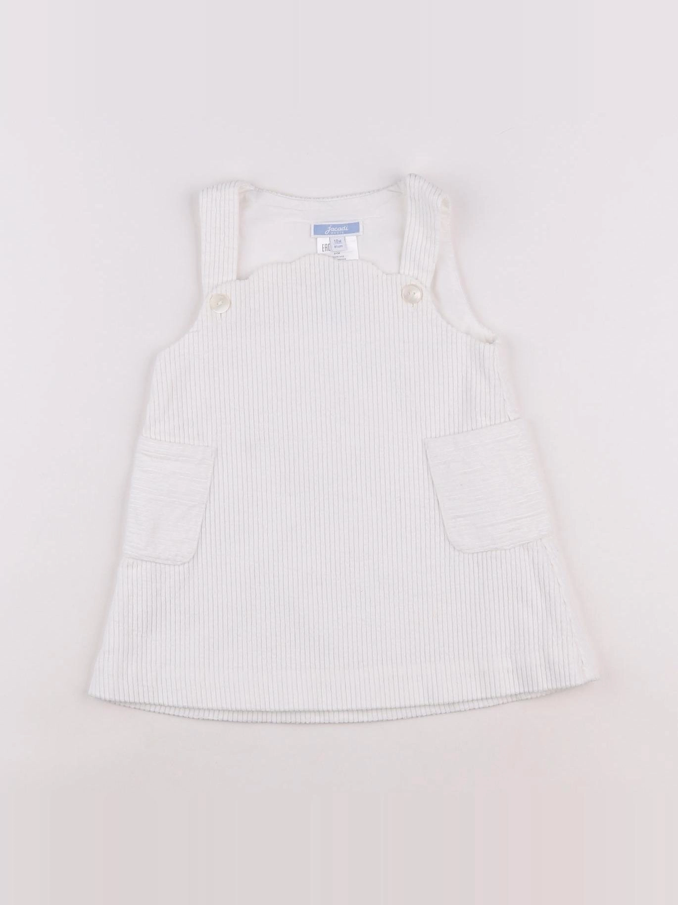 Jacadi - robe blanc - 18 mois