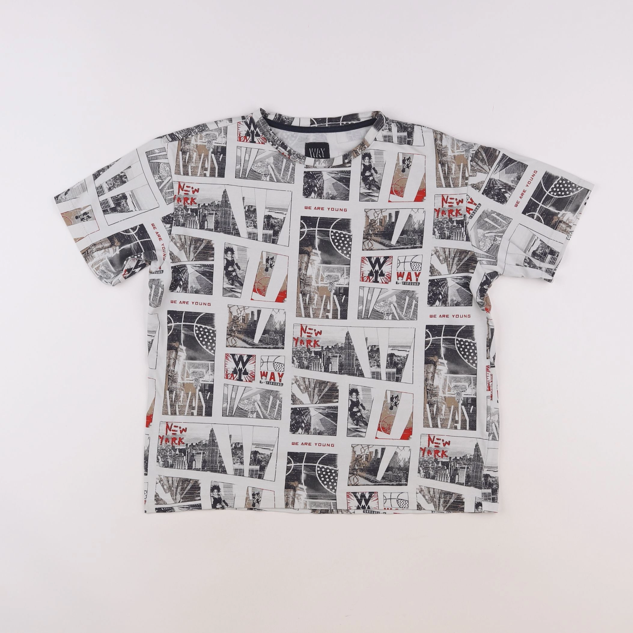 IKKS - tee-shirt blanc - 12 ans