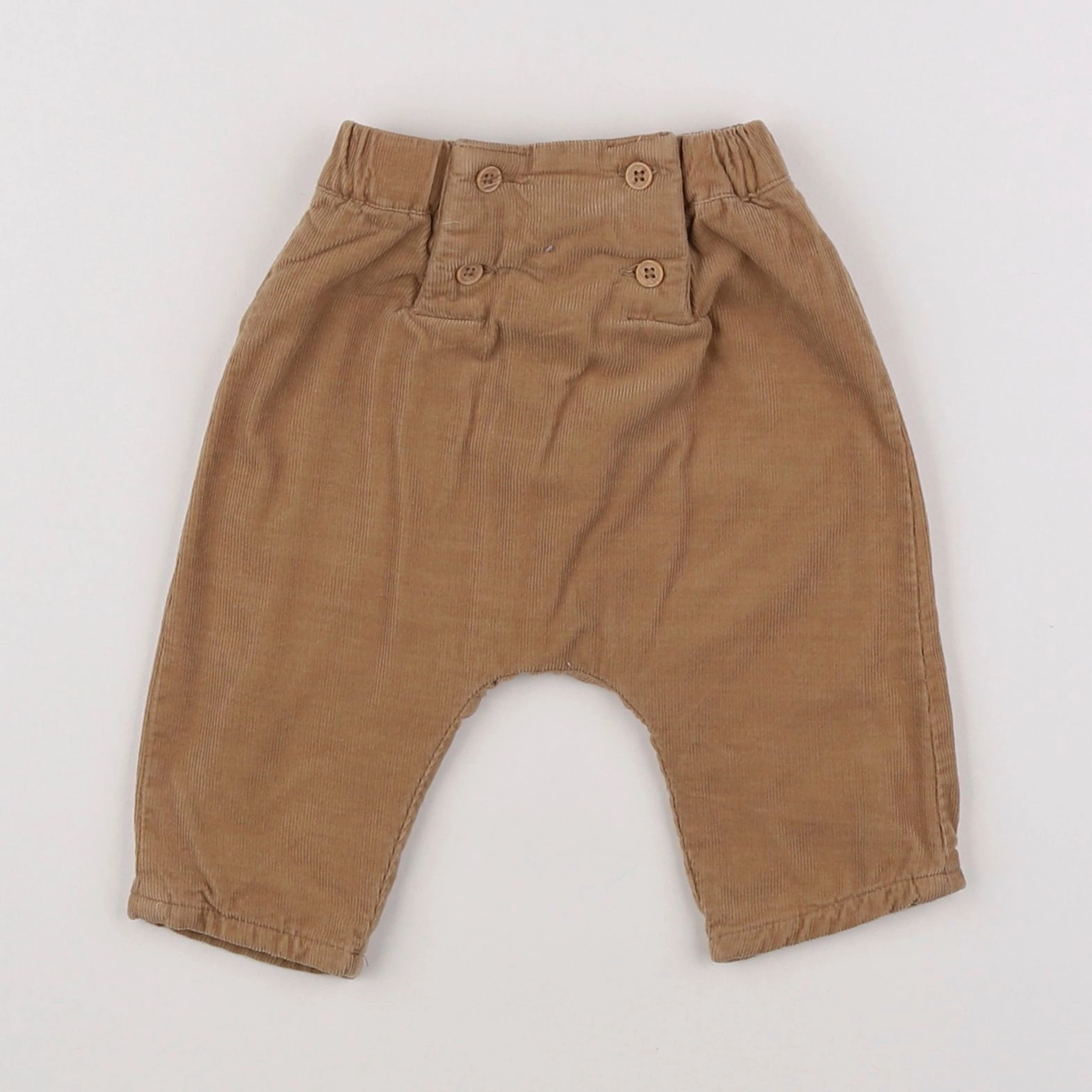 Vertbaudet - pantalon marron - 3 mois