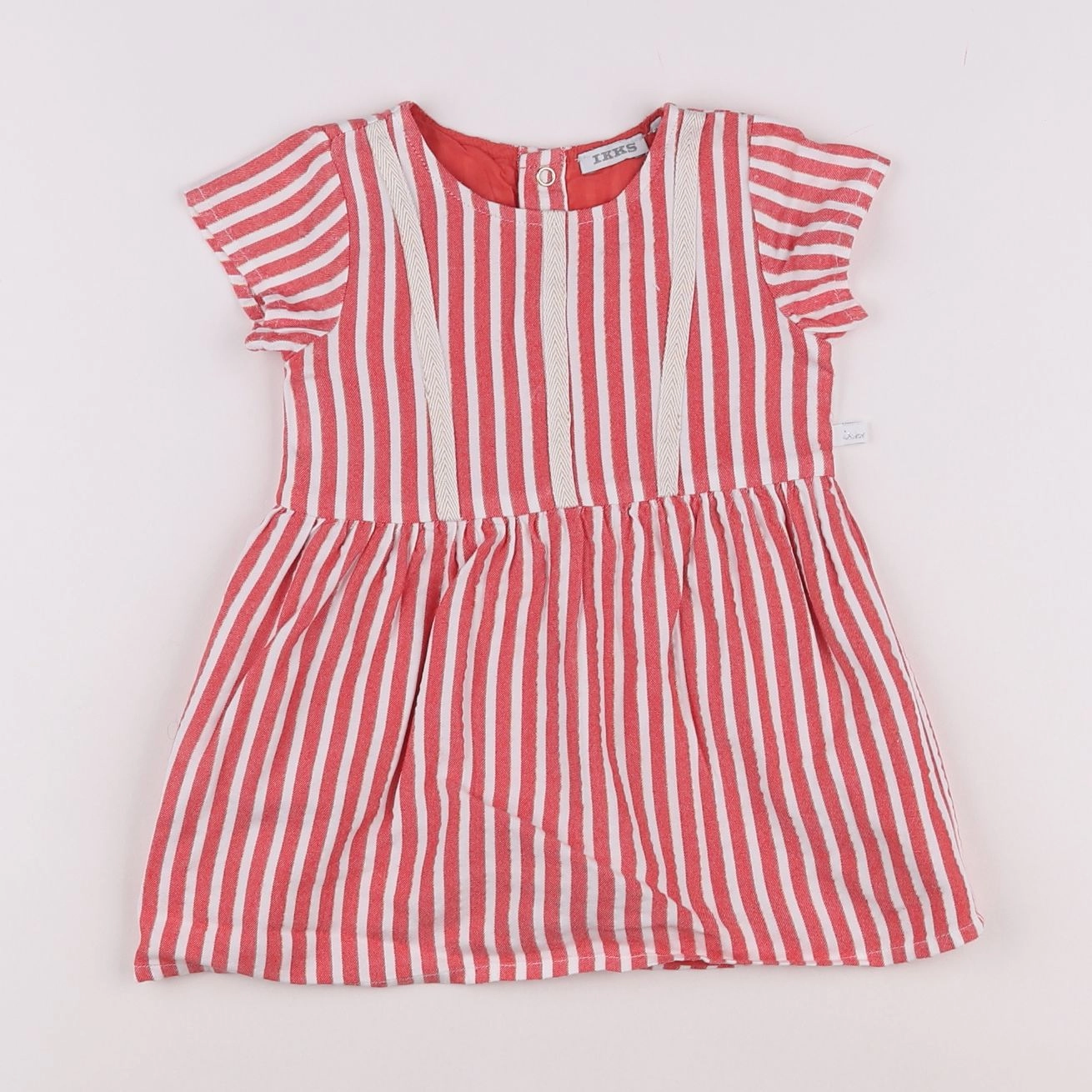IKKS - robe rose - 12 mois