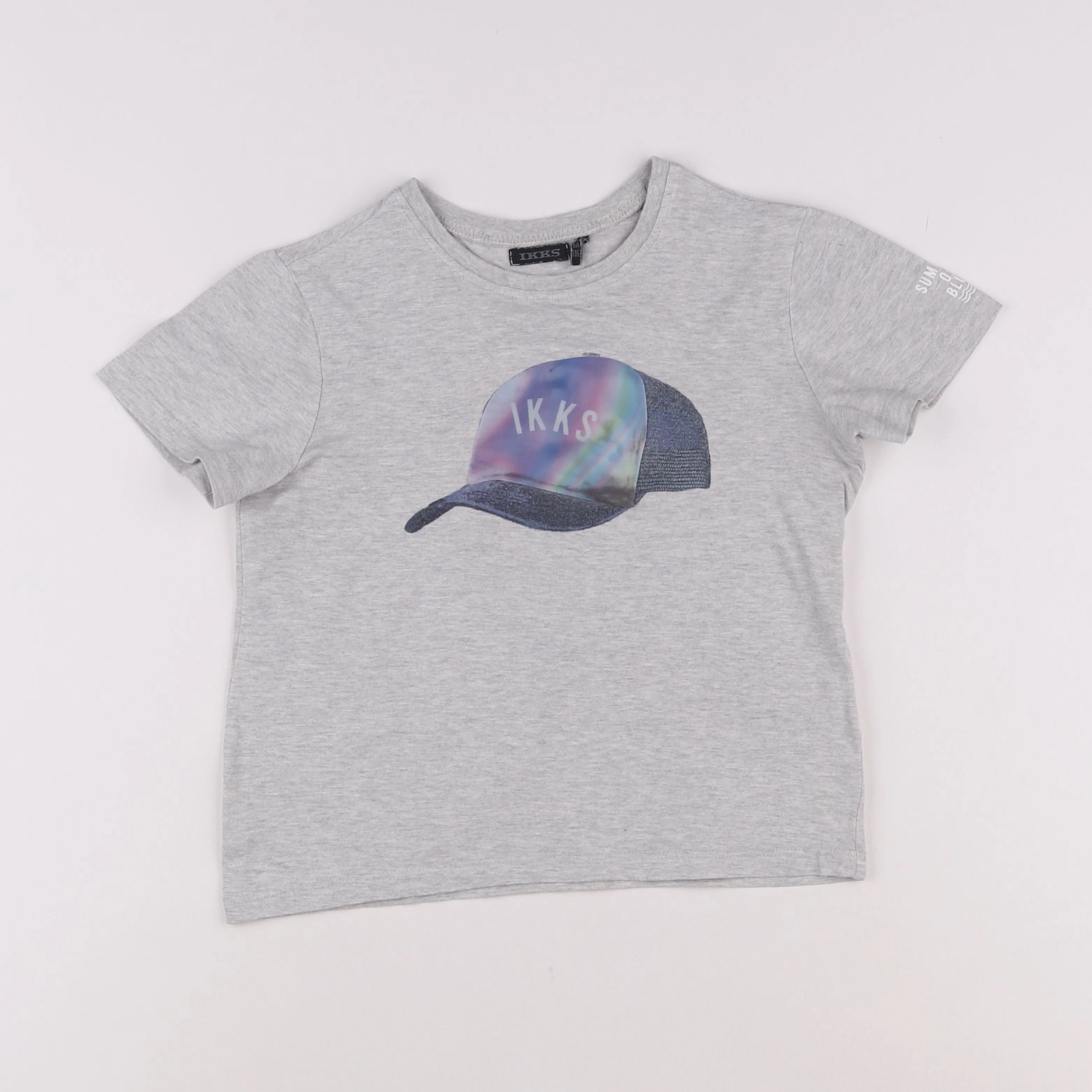 IKKS - tee-shirt gris - 6 ans