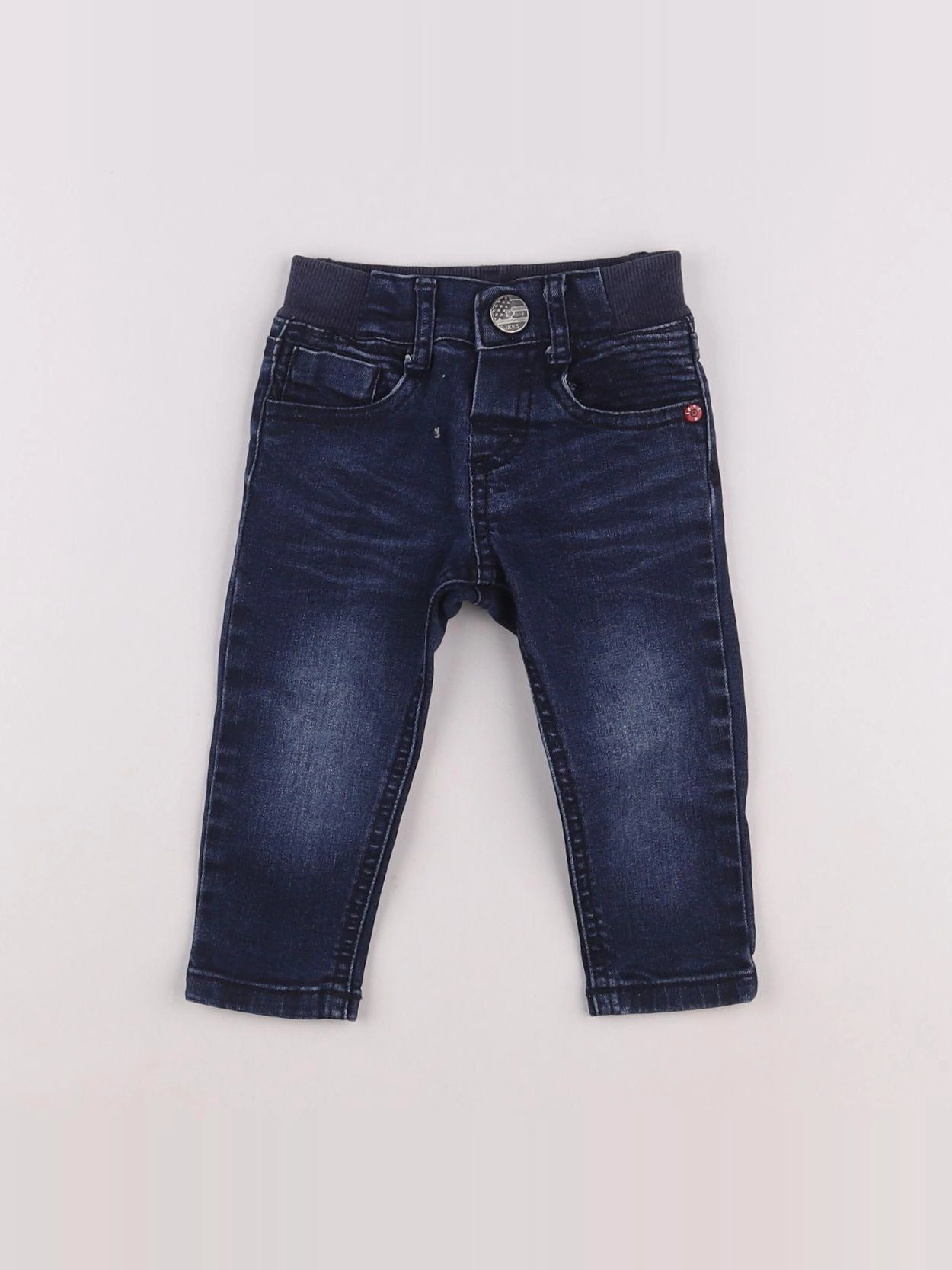 IKKS - jean bleu - 6 mois