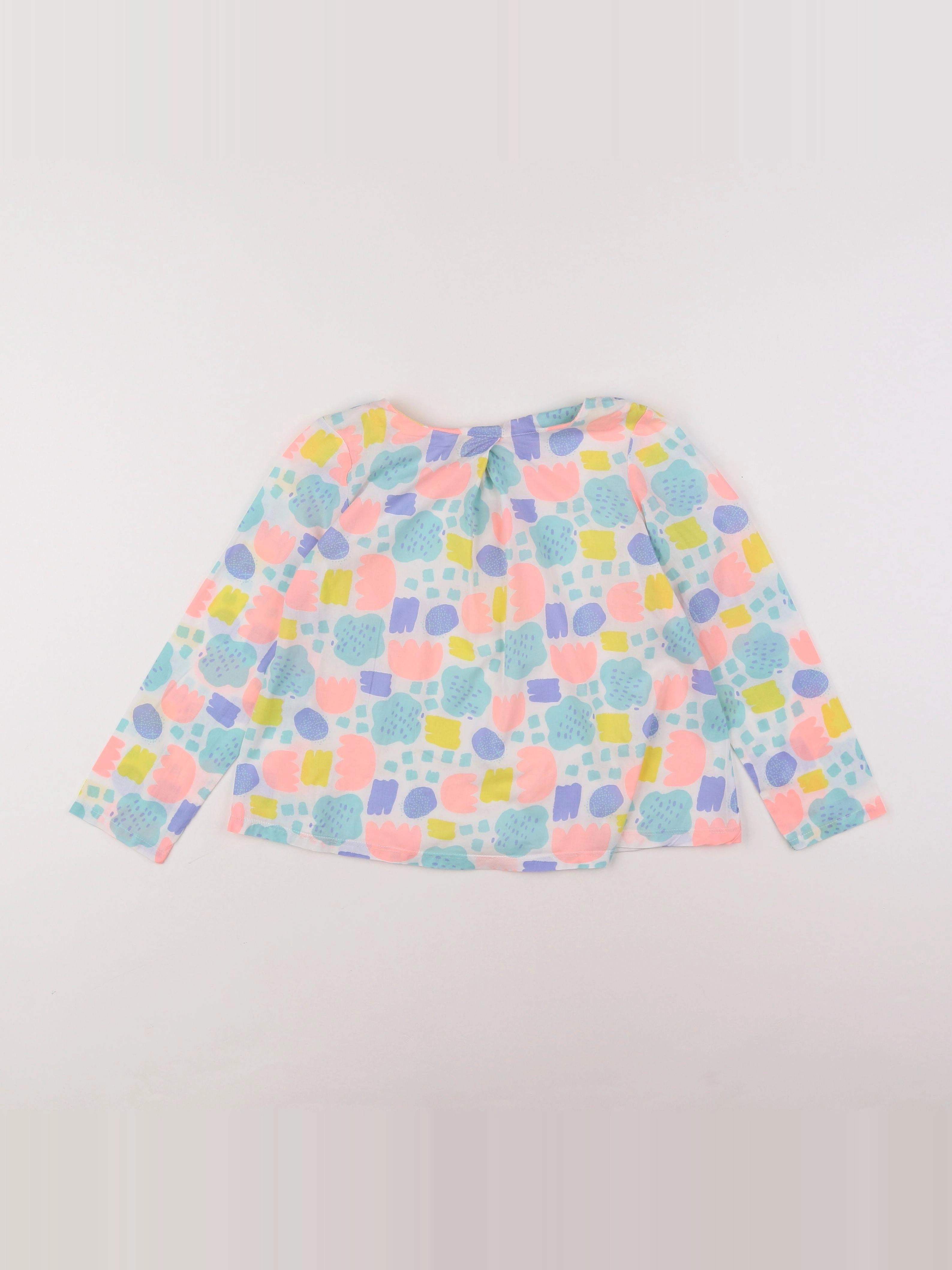 Vertbaudet - blouse multicolore - 6 ans