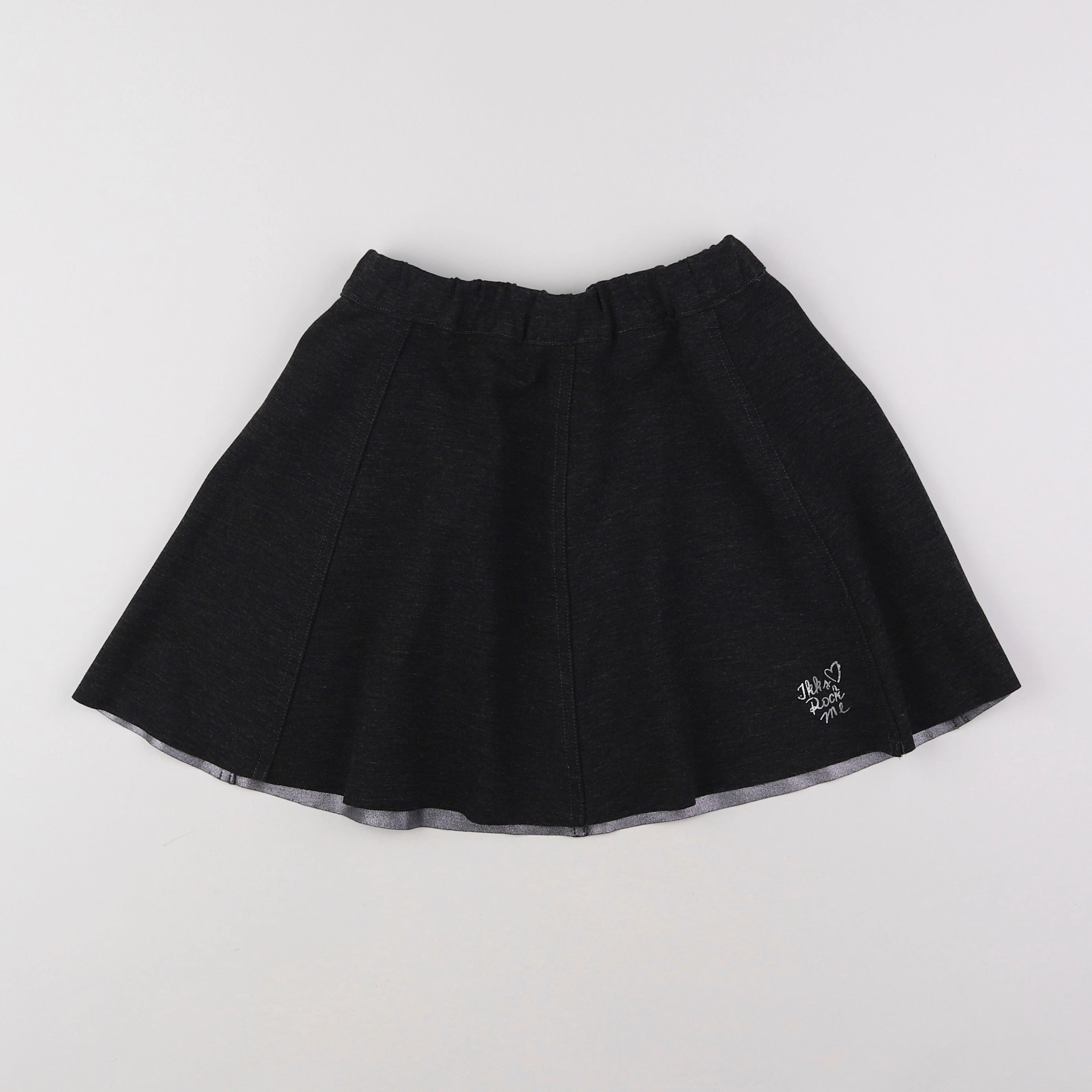 IKKS - jupe gris - 8 ans