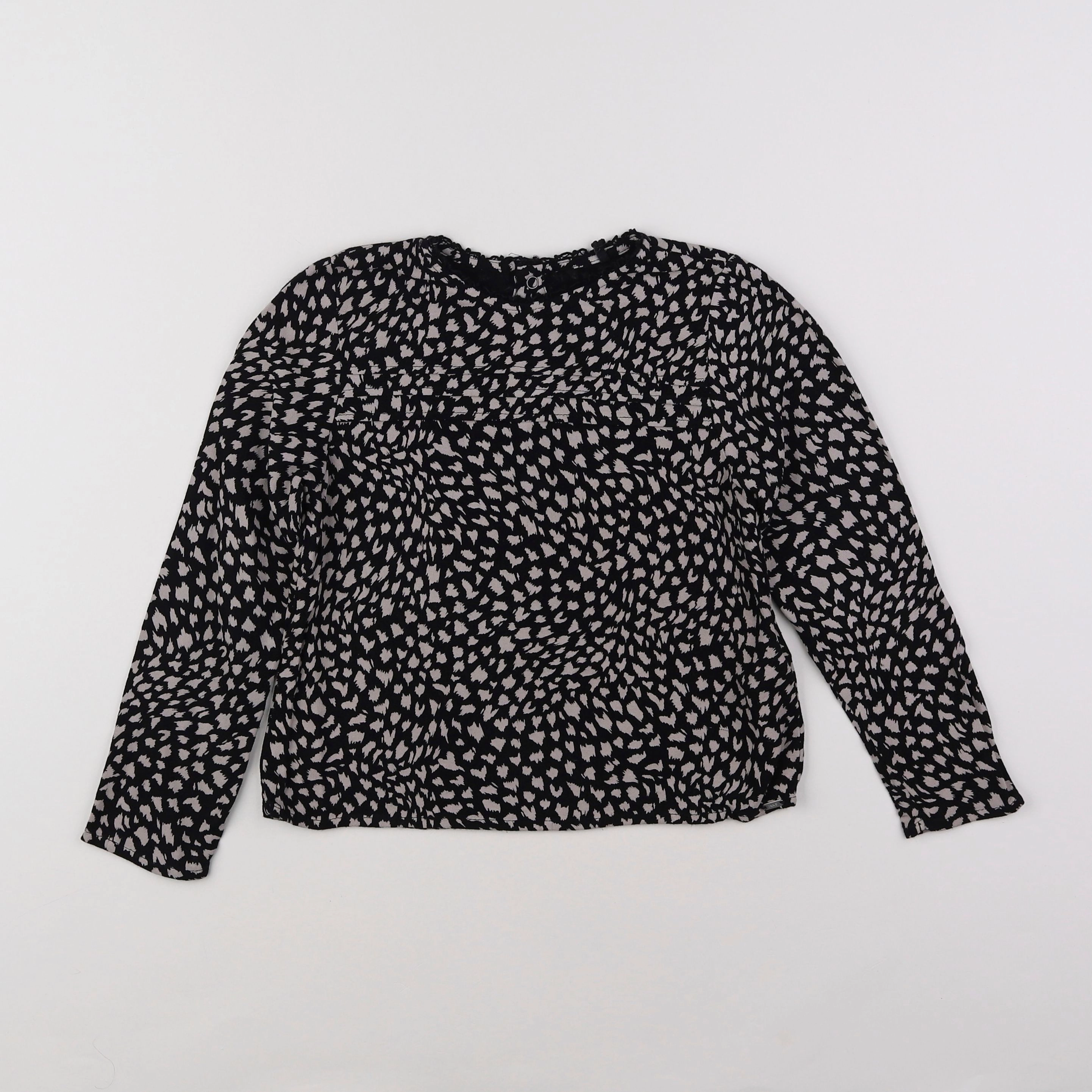 IKKS - blouse noir - 6 ans