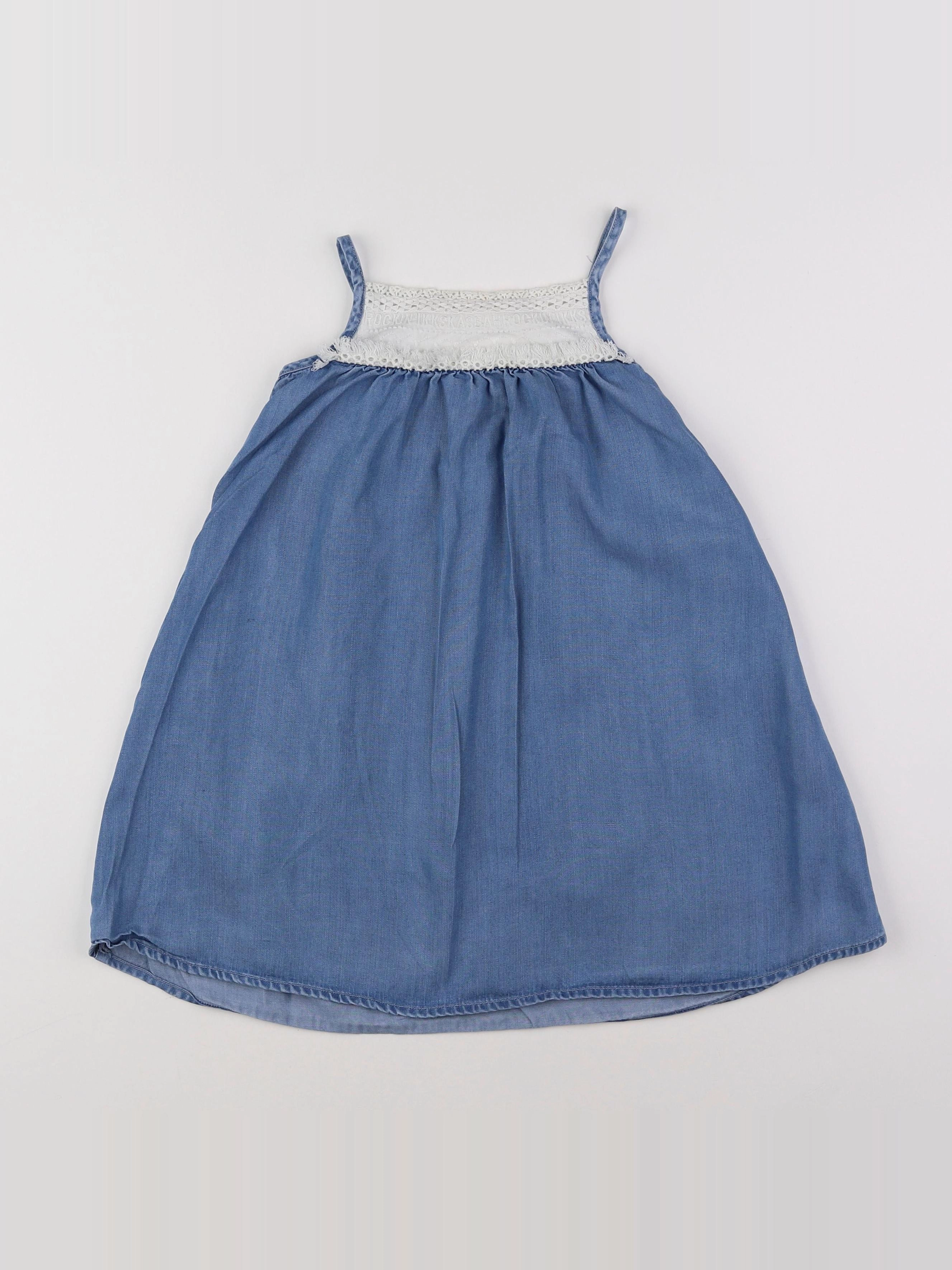 IKKS - robe bleu - 6 ans