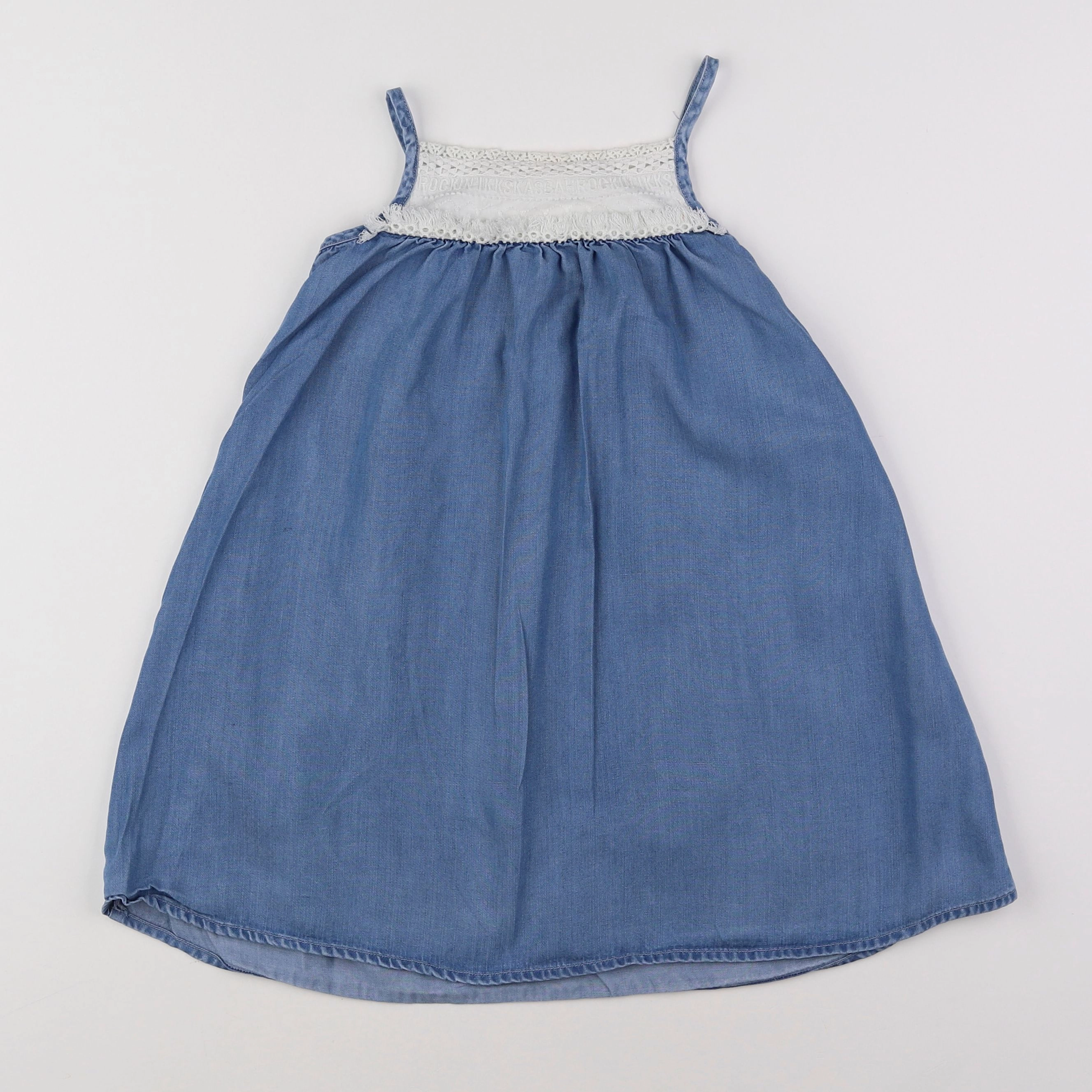 IKKS - robe bleu - 6 ans