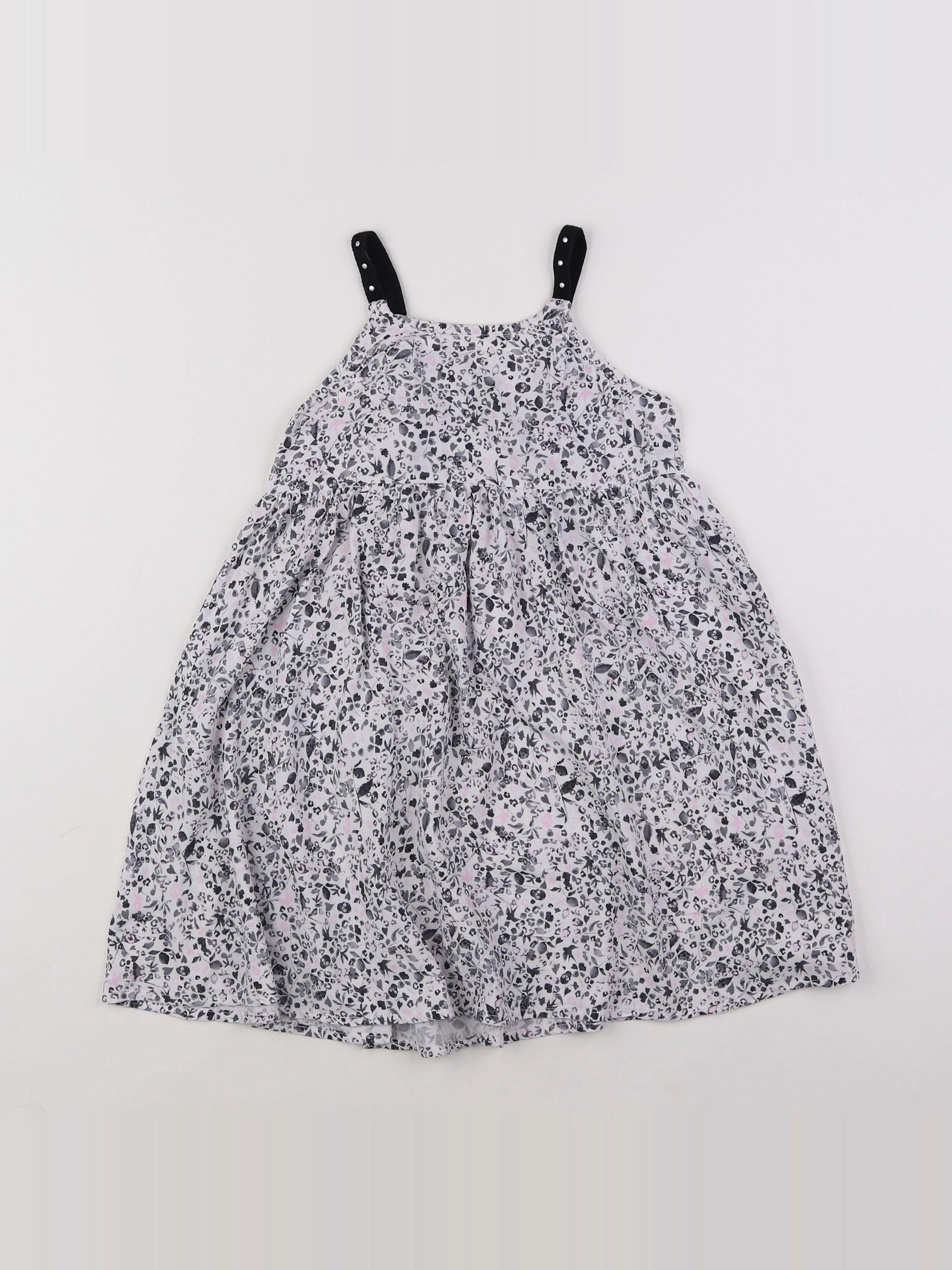 IKKS - robe blanc - 6 ans