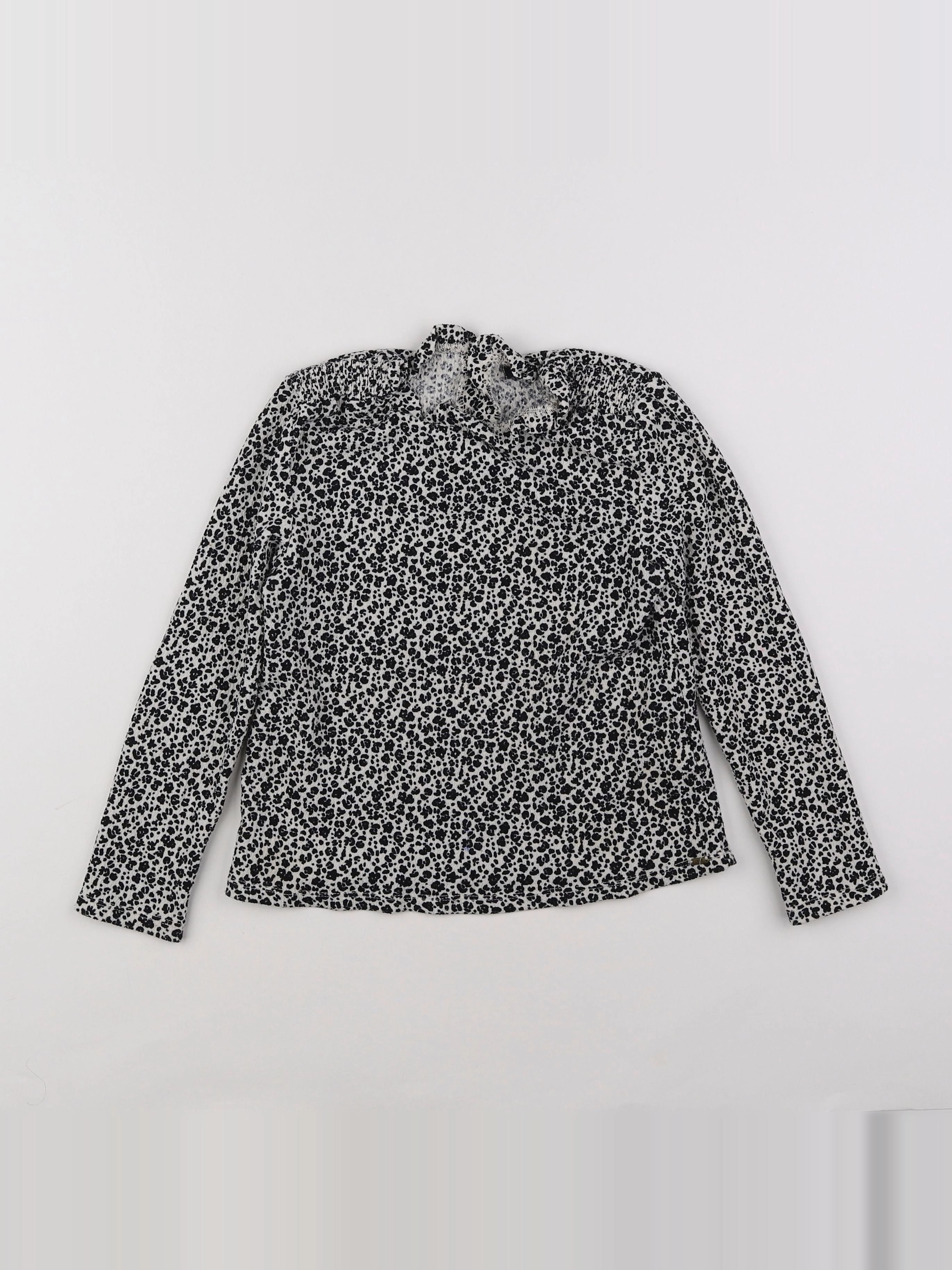 IKKS - blouse noir - 6 ans
