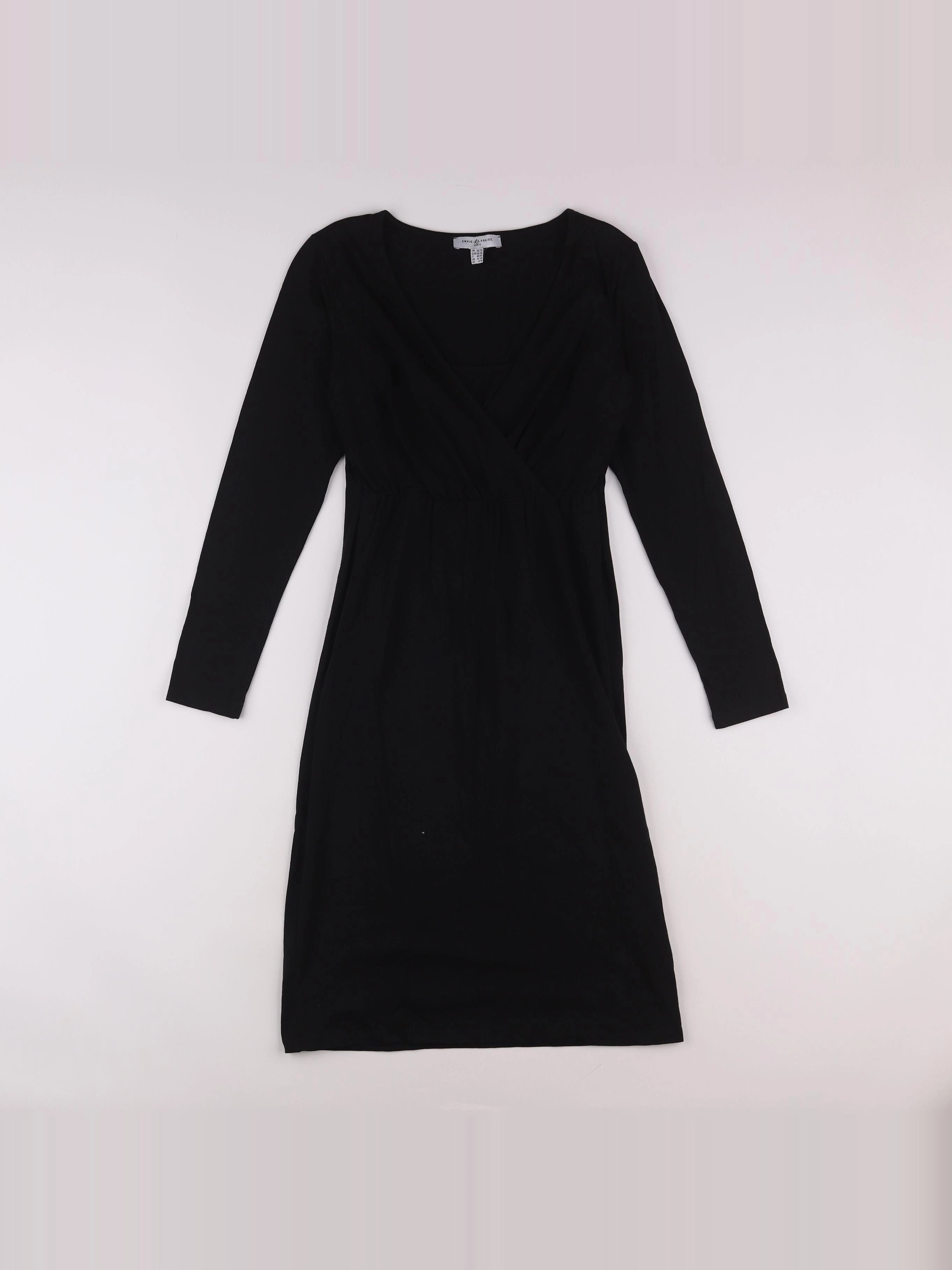 Envie de fraise - robe grossesse noir - 36 à 38