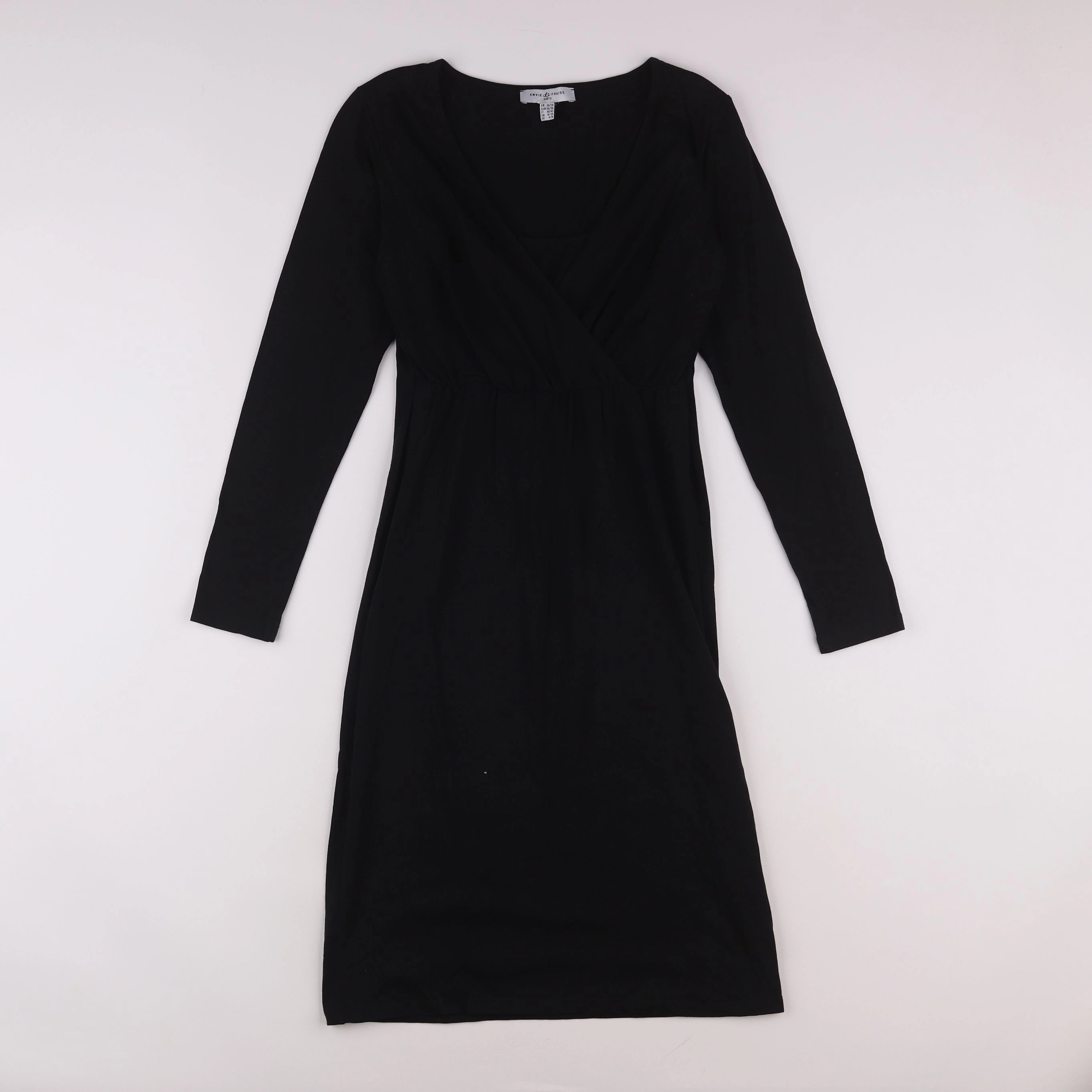 Envie de fraise - robe grossesse noir - 36 à 38