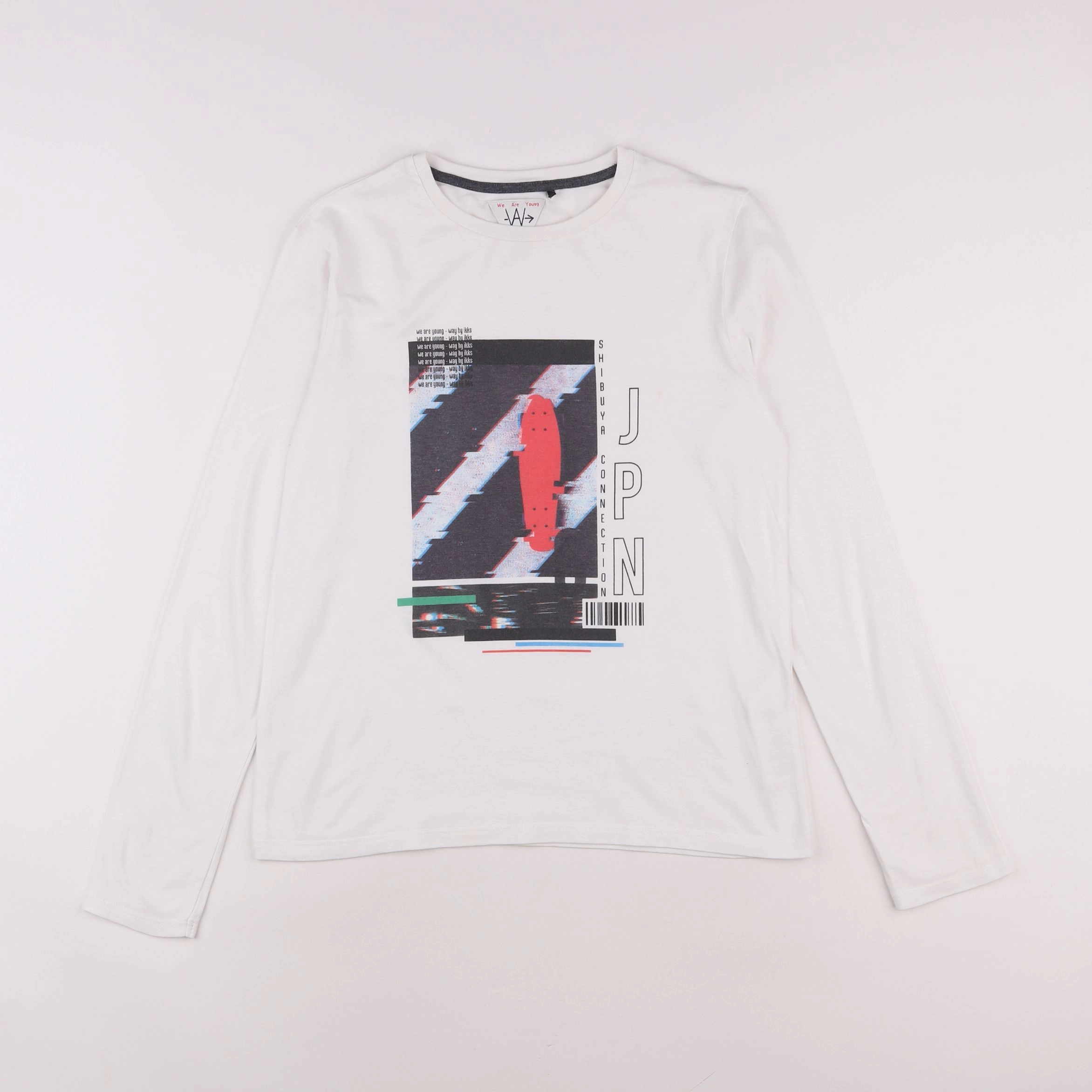IKKS - tee-shirt blanc - 14 ans