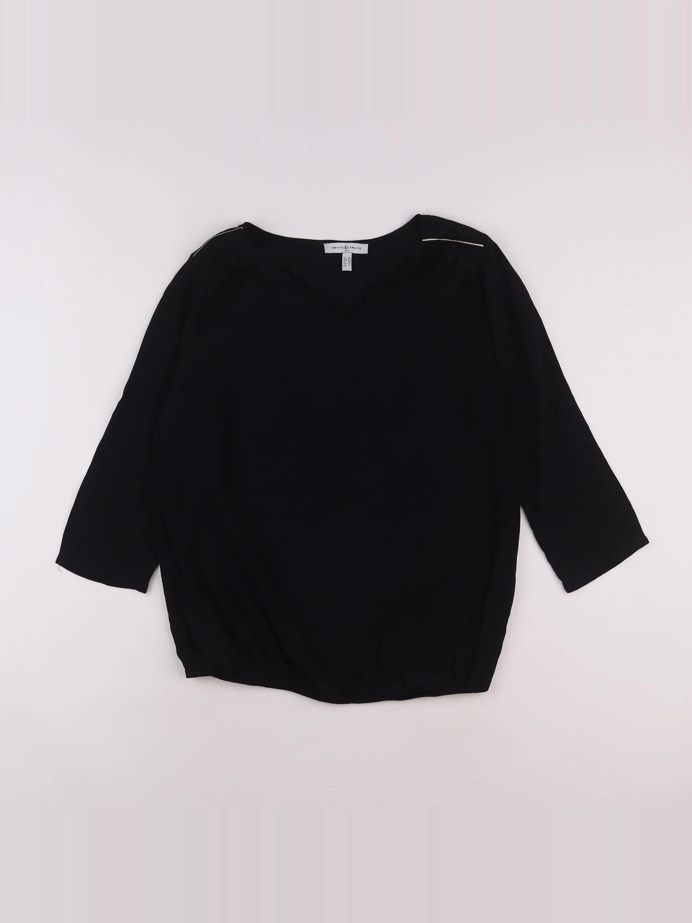 Envie de fraise - tee-shirt grossesse noir - 36