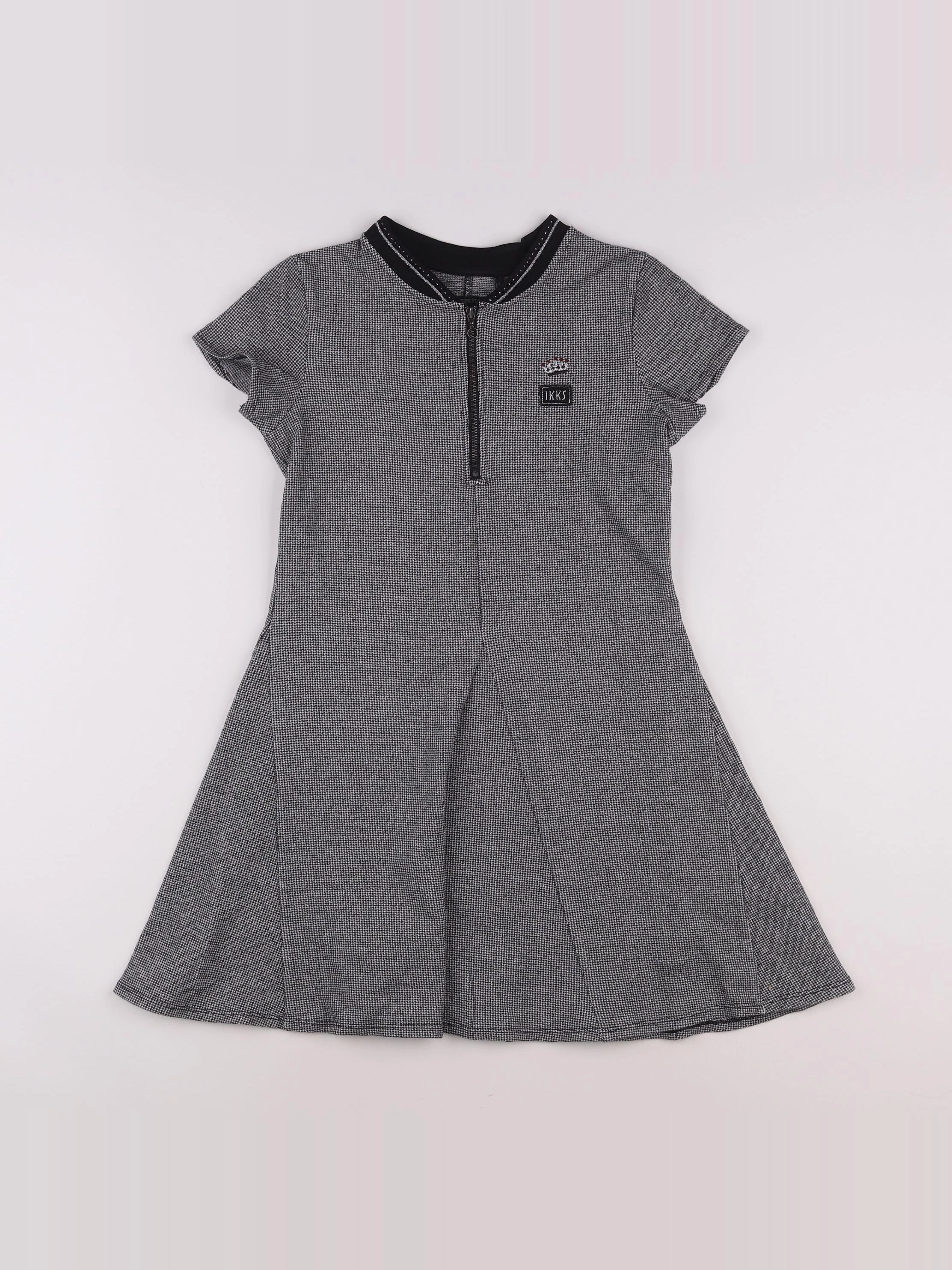 IKKS - robe gris - 12 ans