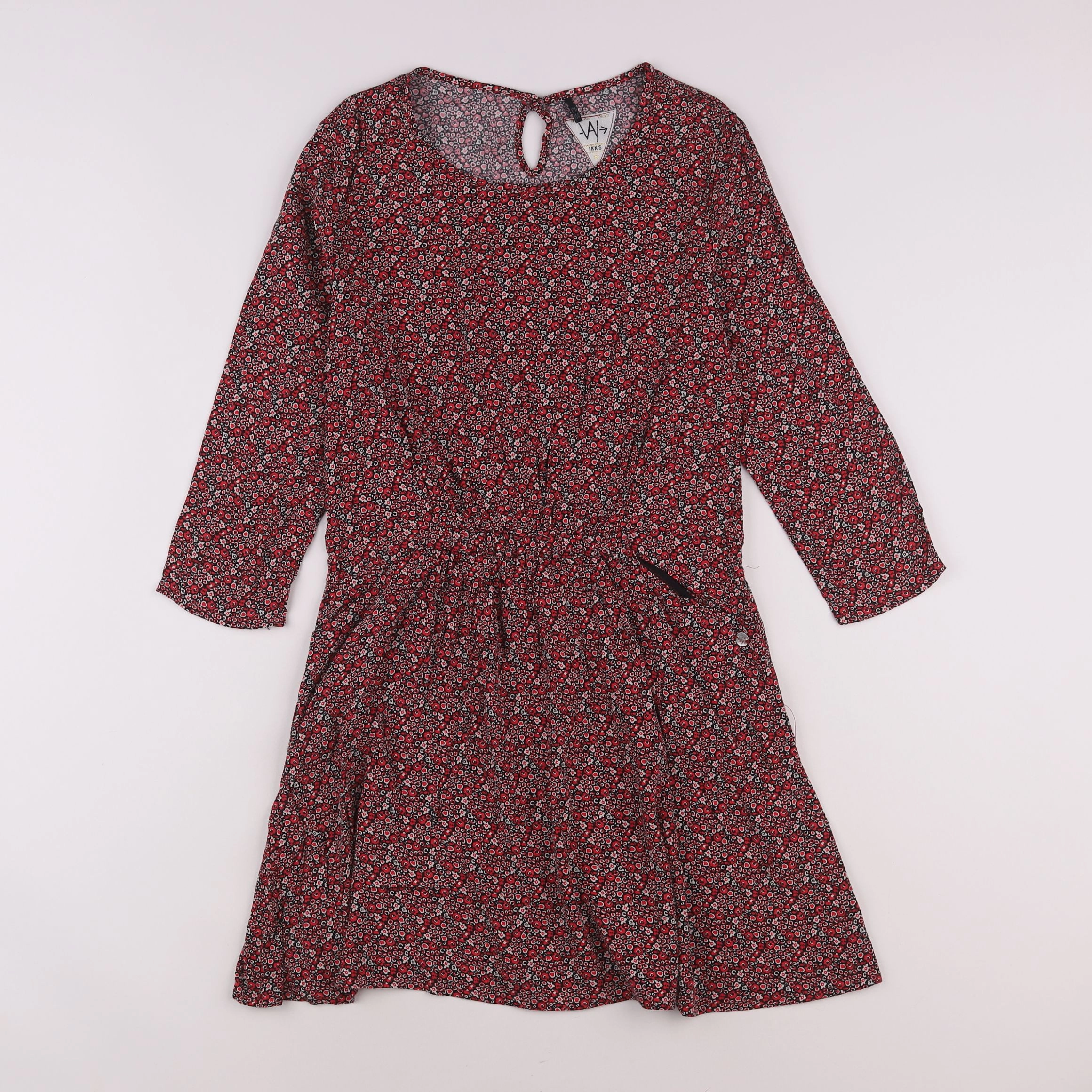 IKKS - robe rouge - 12 ans