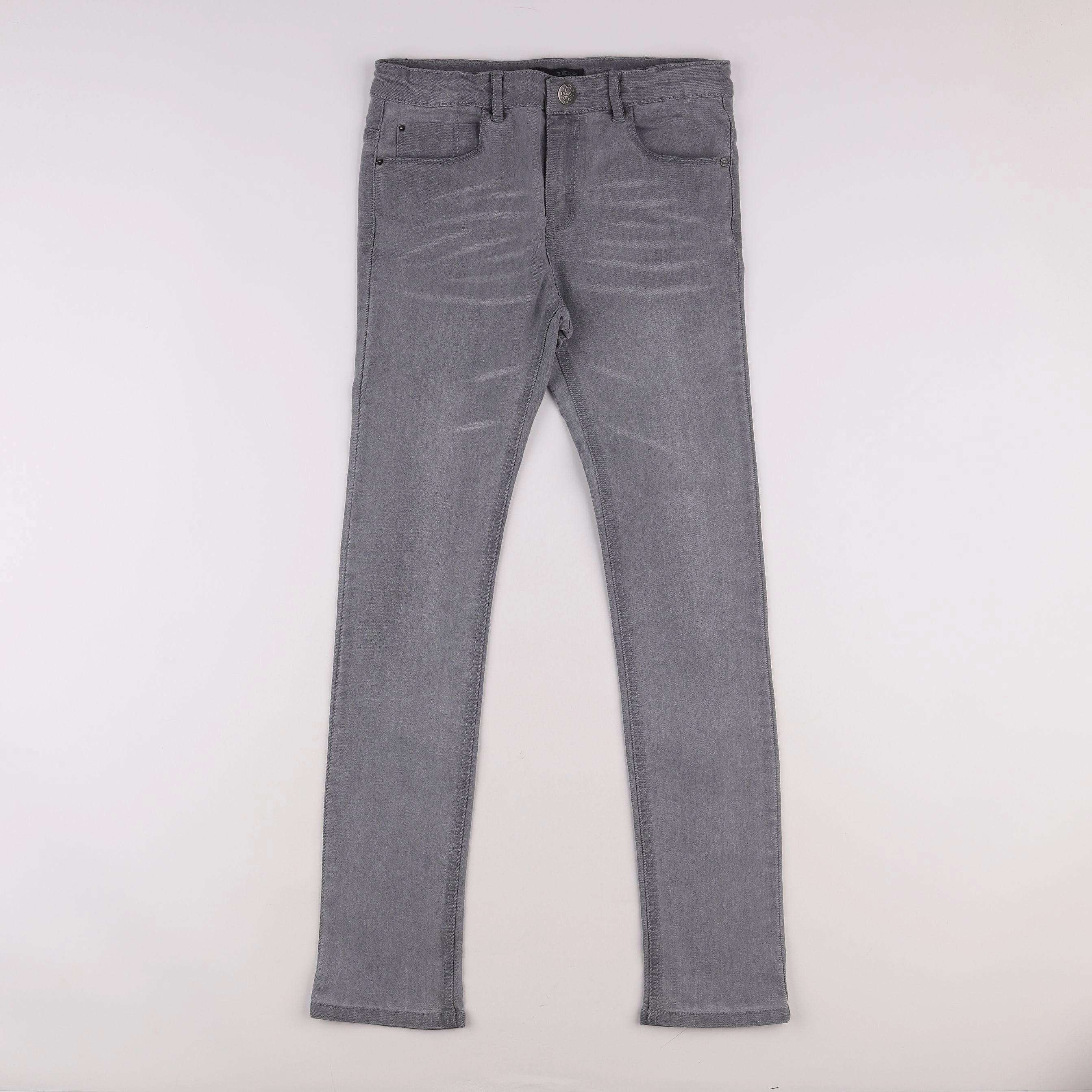 IKKS - jean gris - 12 ans
