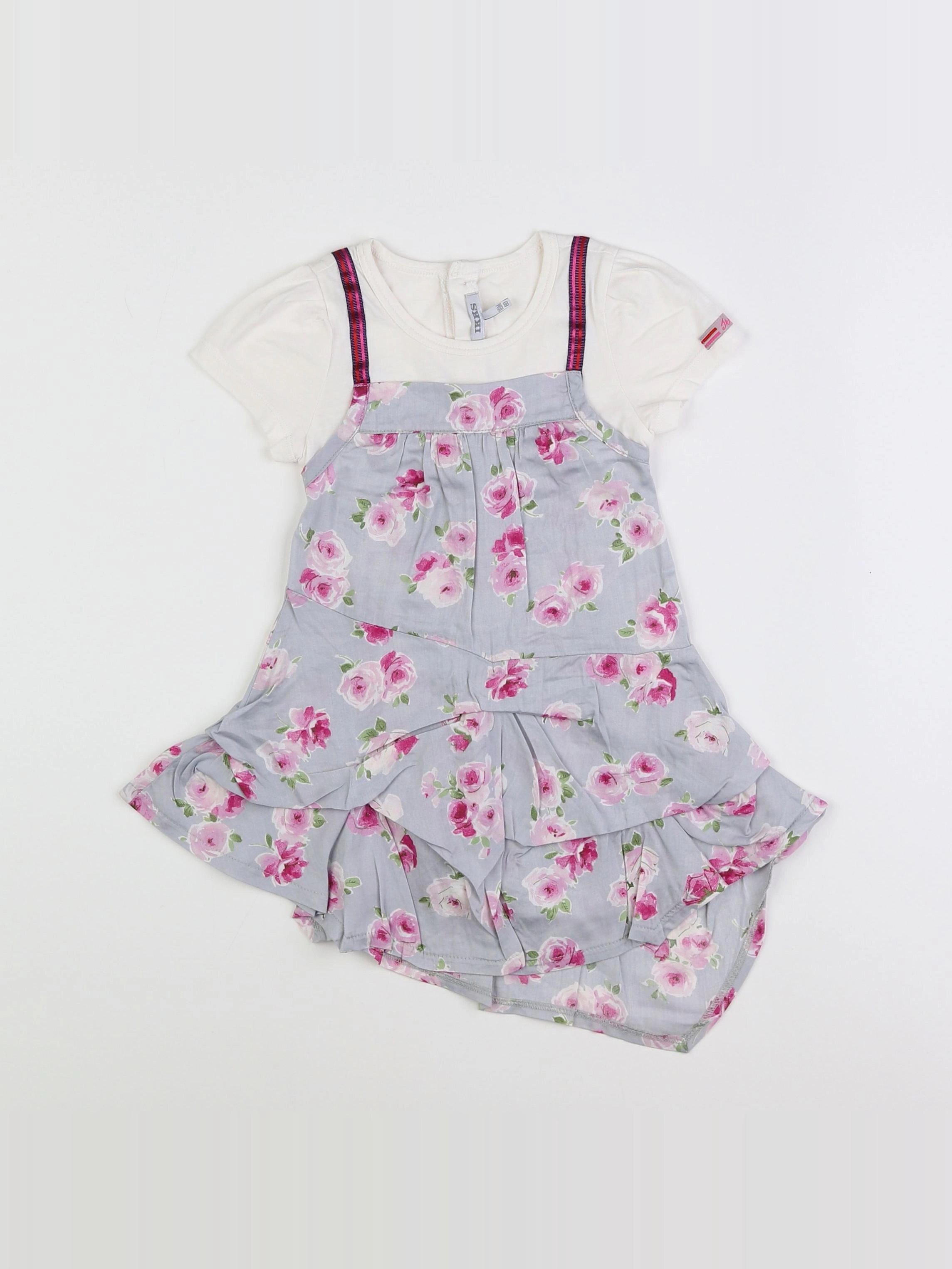 IKKS - robe gris - 18 mois