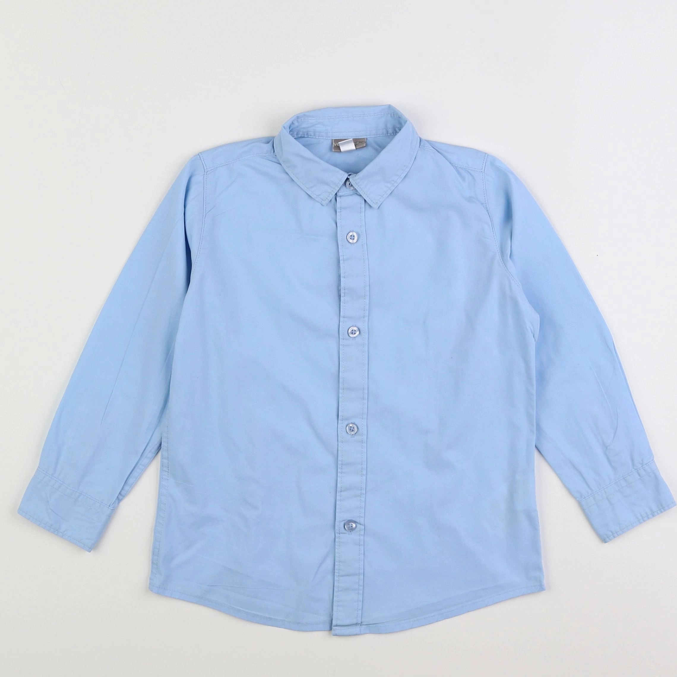 Vertbaudet - chemise bleu - 5 ans