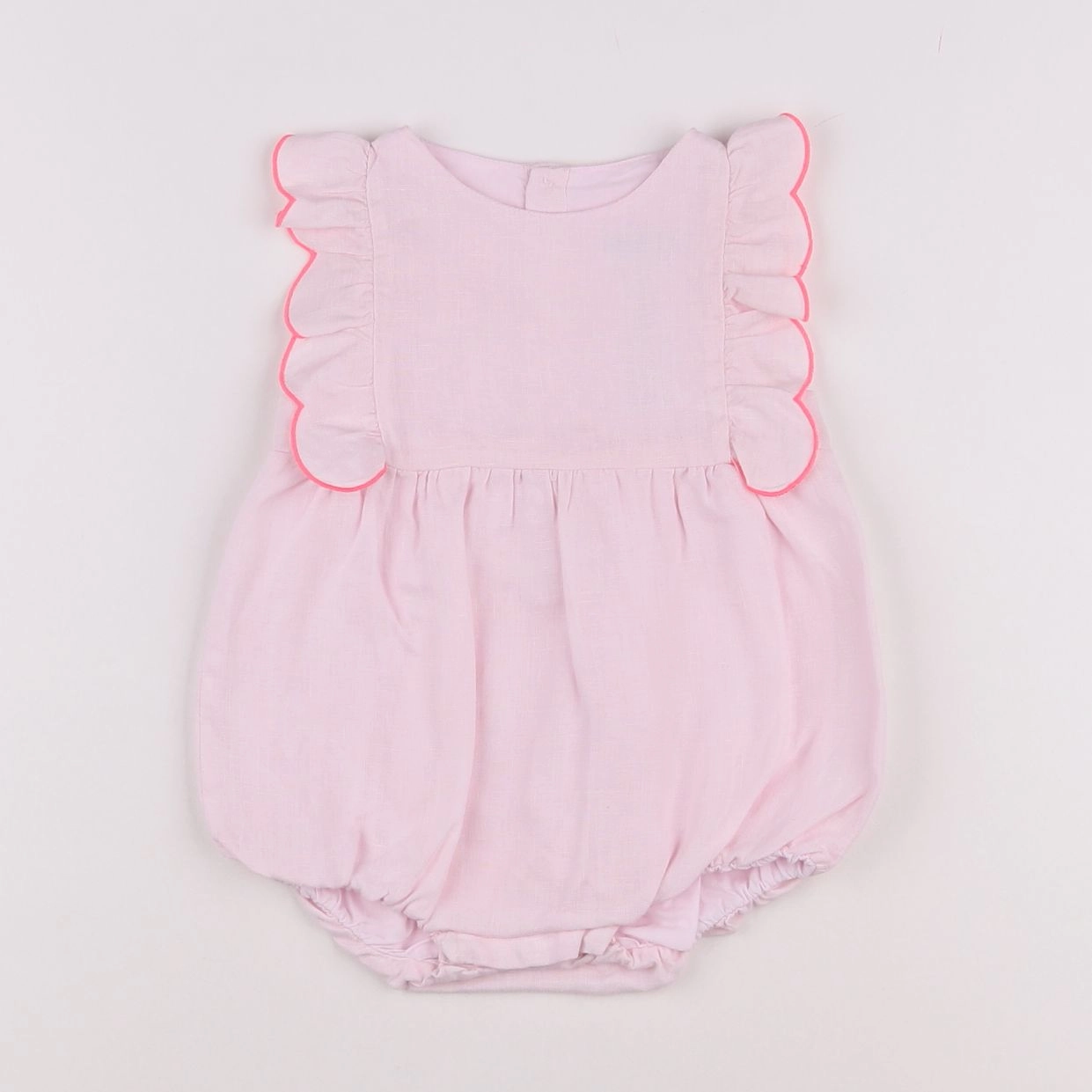 Jacadi - combinaison rose - 6 mois